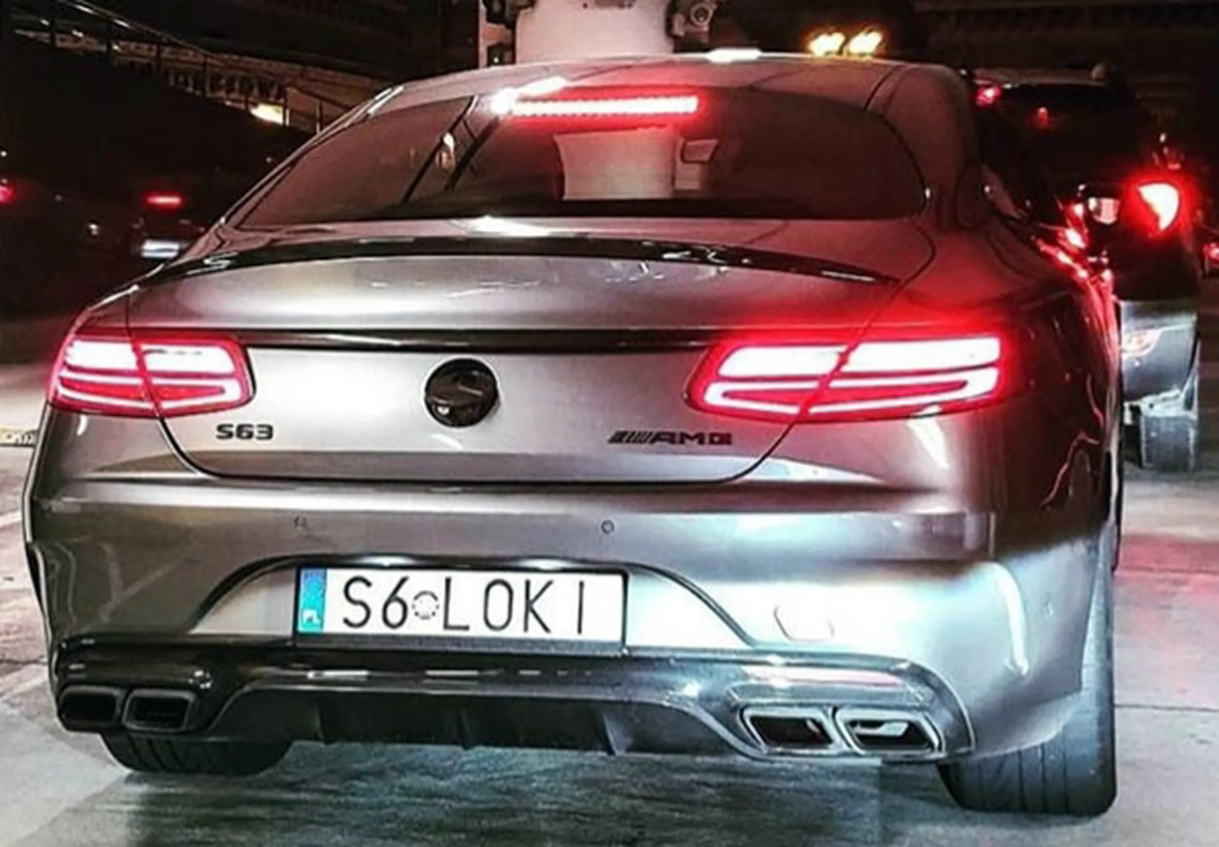 Fajny numer, blacha S6 LOKI