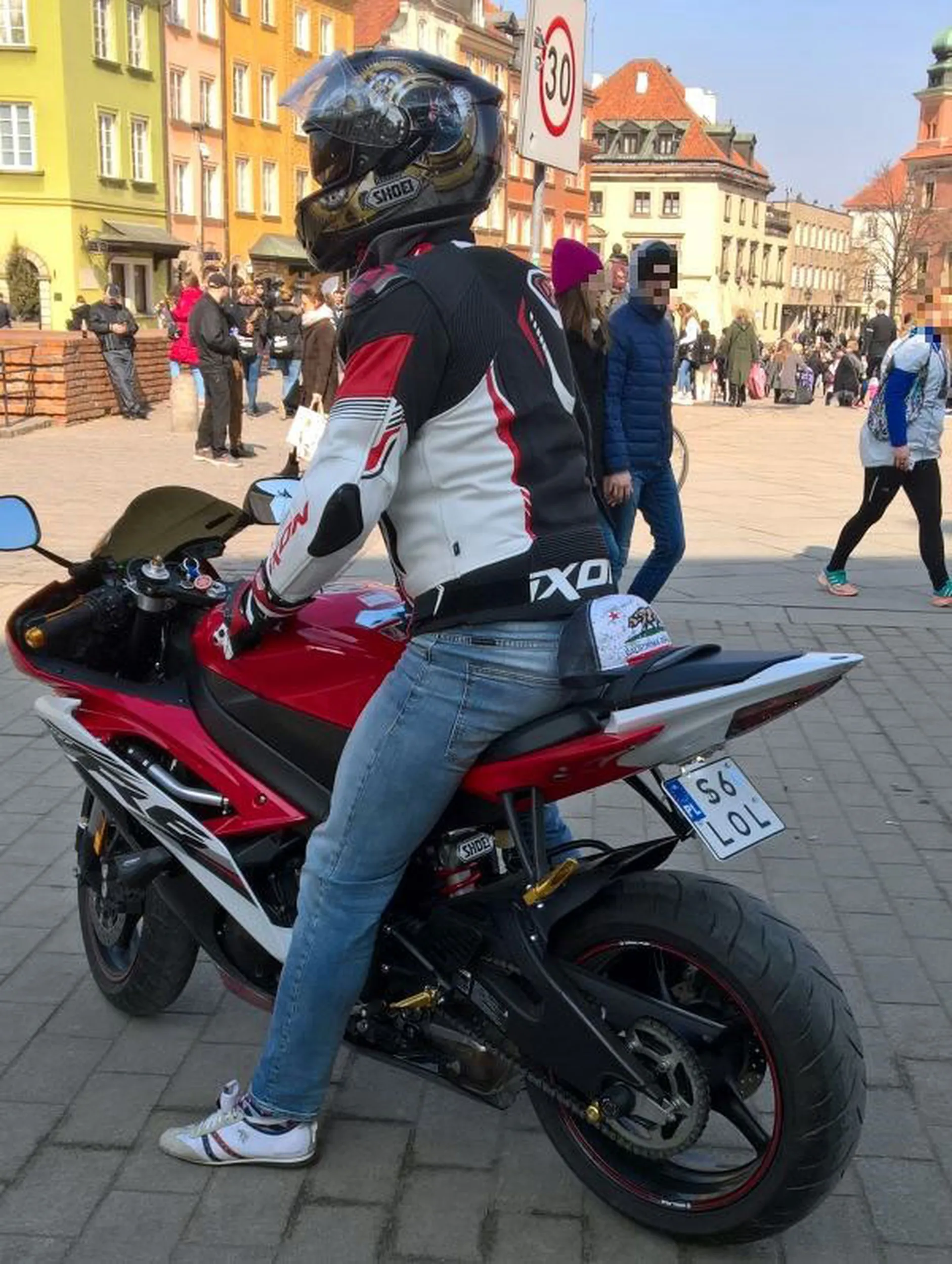 Fajny numer, blacha S6 LOL