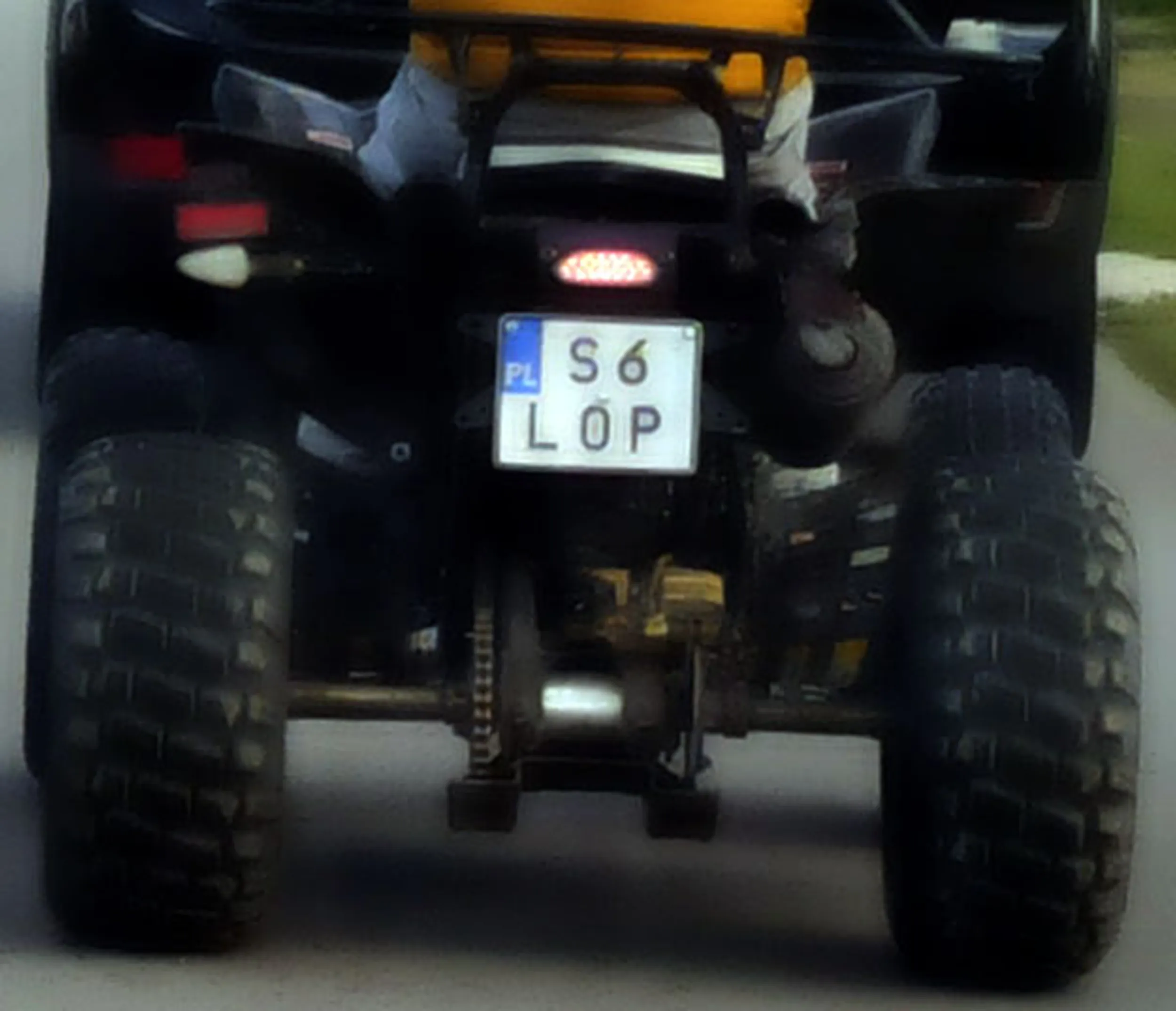 Fajny numer, blacha S6 LOP