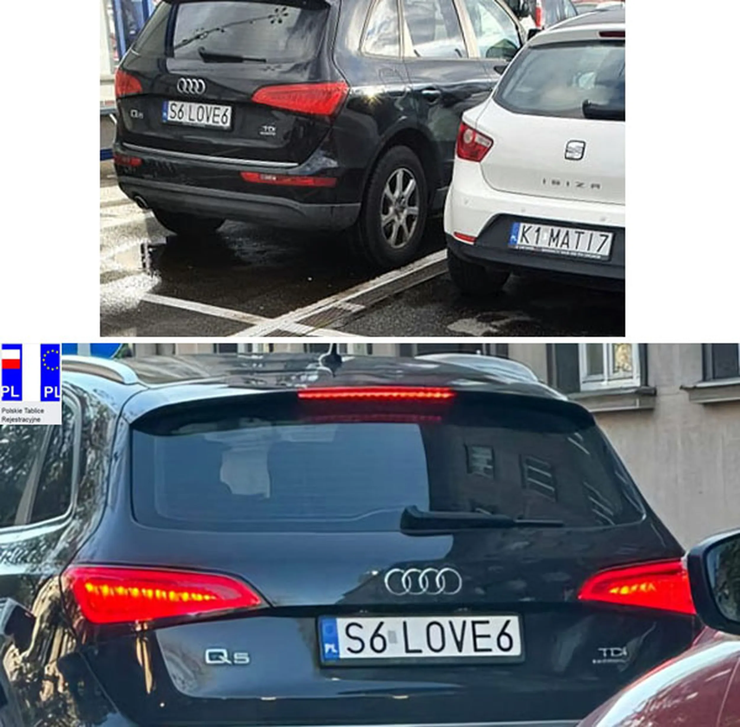 Fajny numer, blacha S6 LOVE6