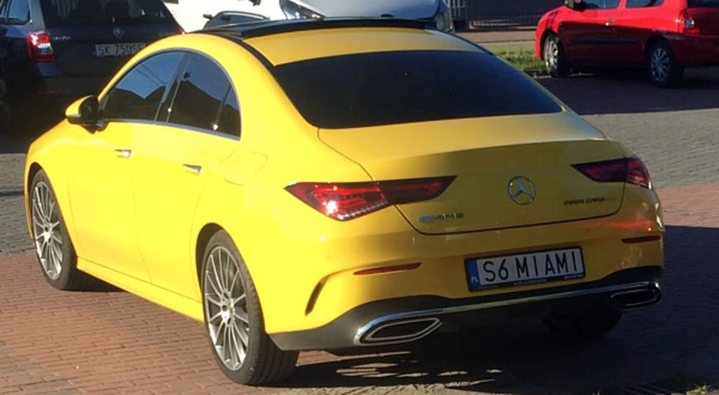 Fajny numer, blacha S6 MIAMI