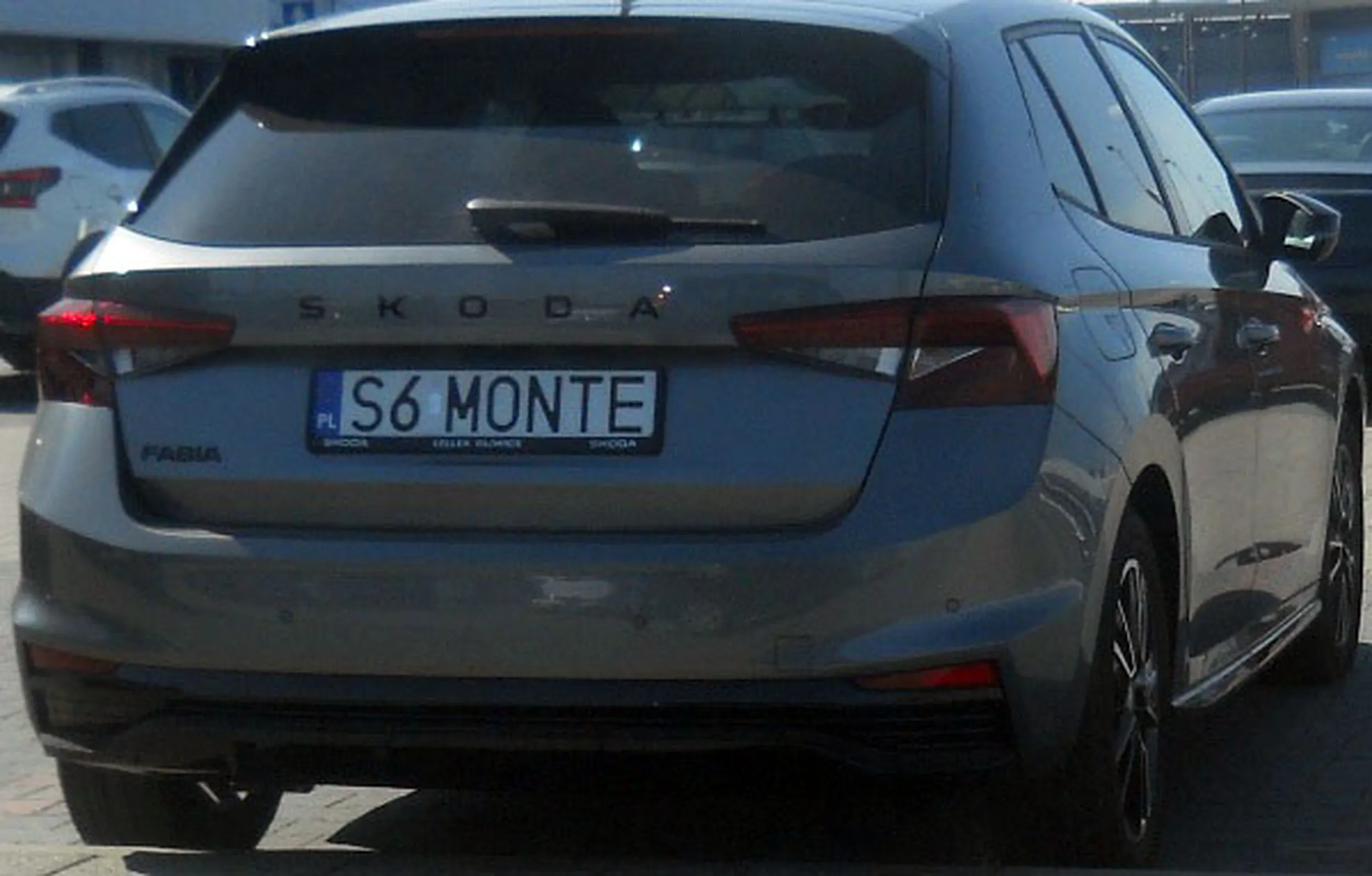 Fajny numer, blacha S6 MONTE