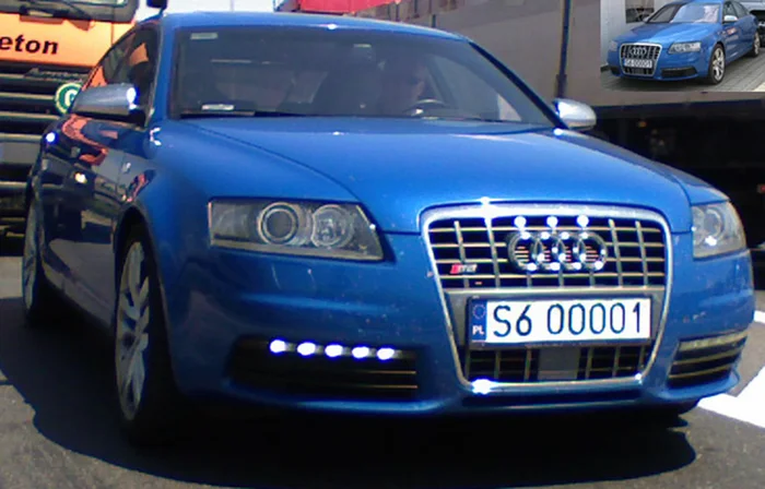 Fajny numer, blacha S6 OOOO1