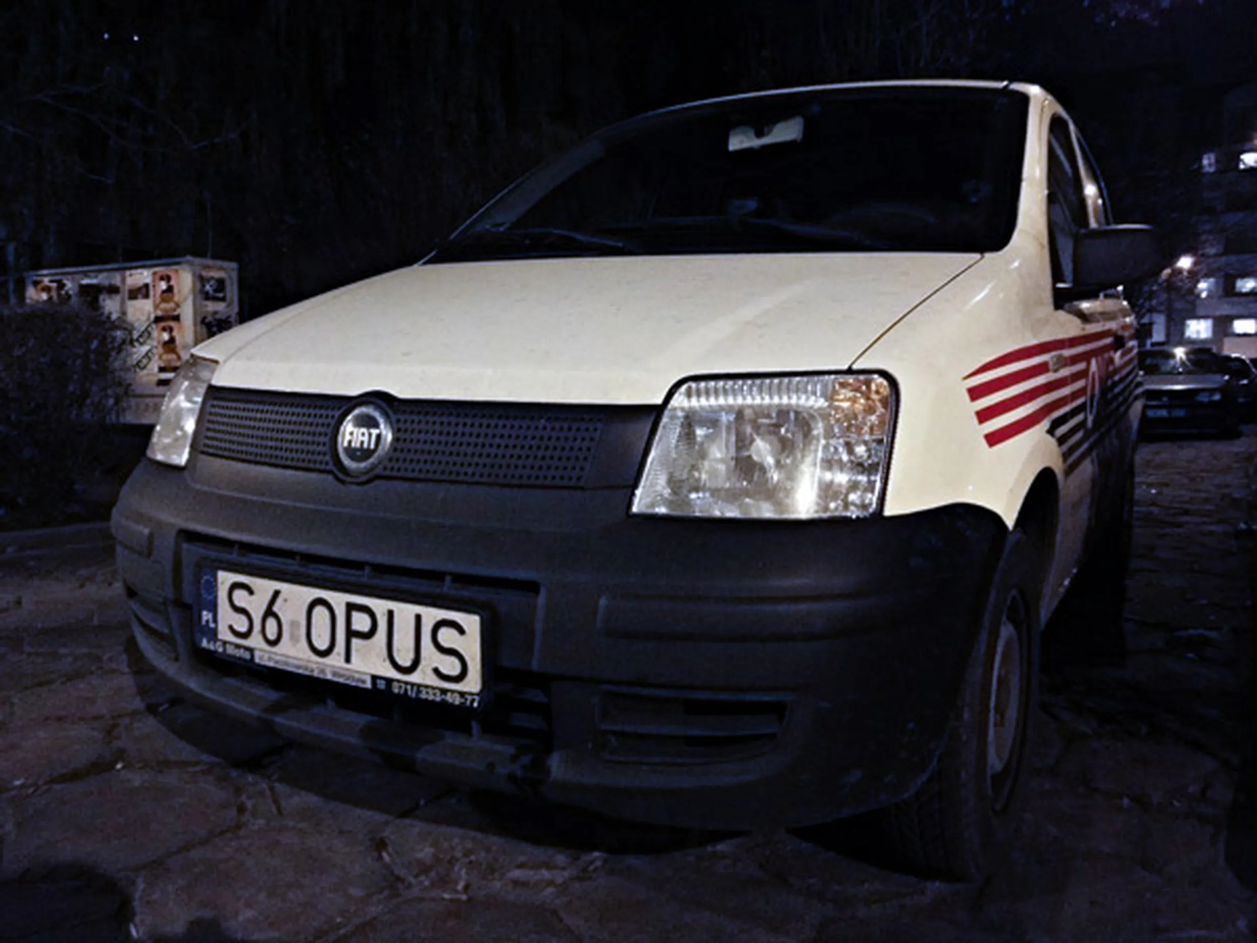 Fajny numer, blacha S6 OPUS