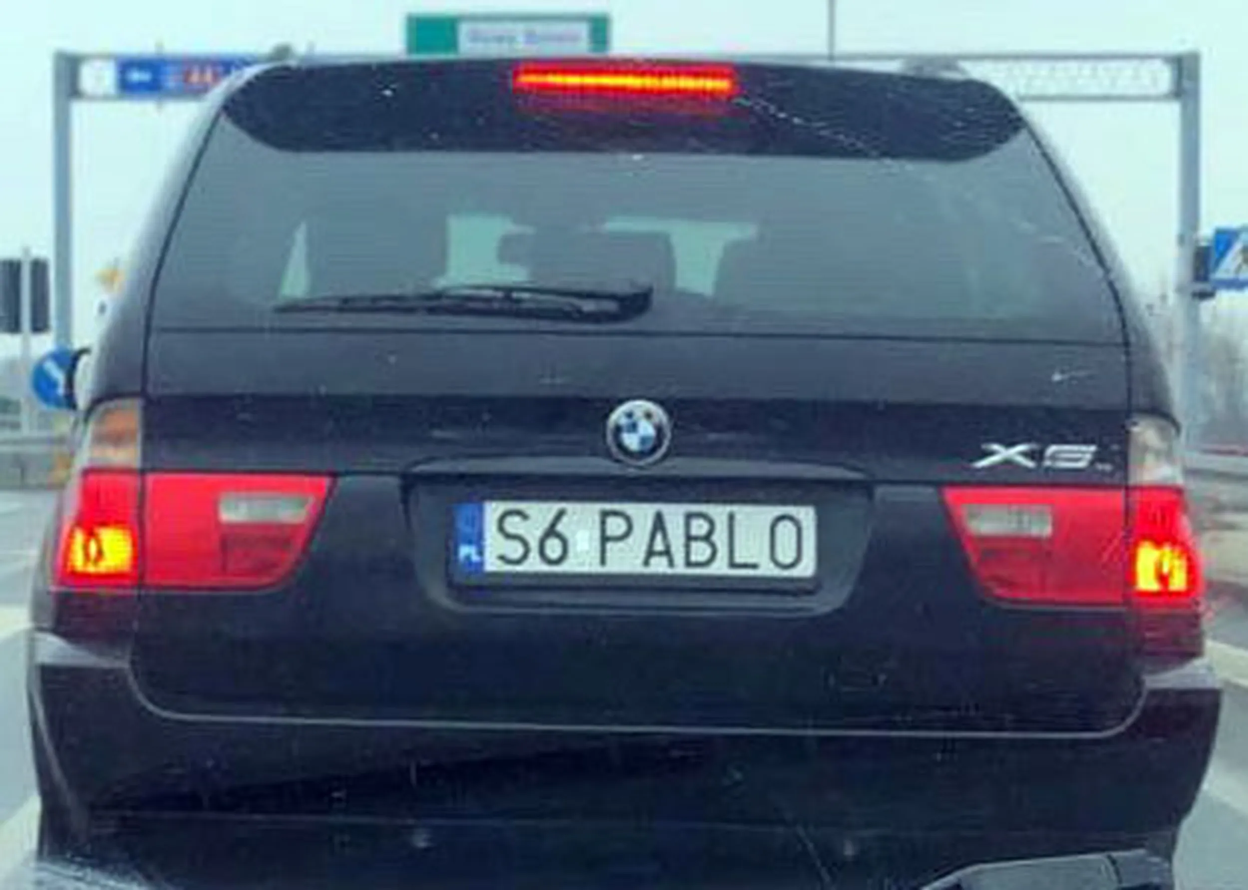 Fajny numer, blacha S6 PABLO