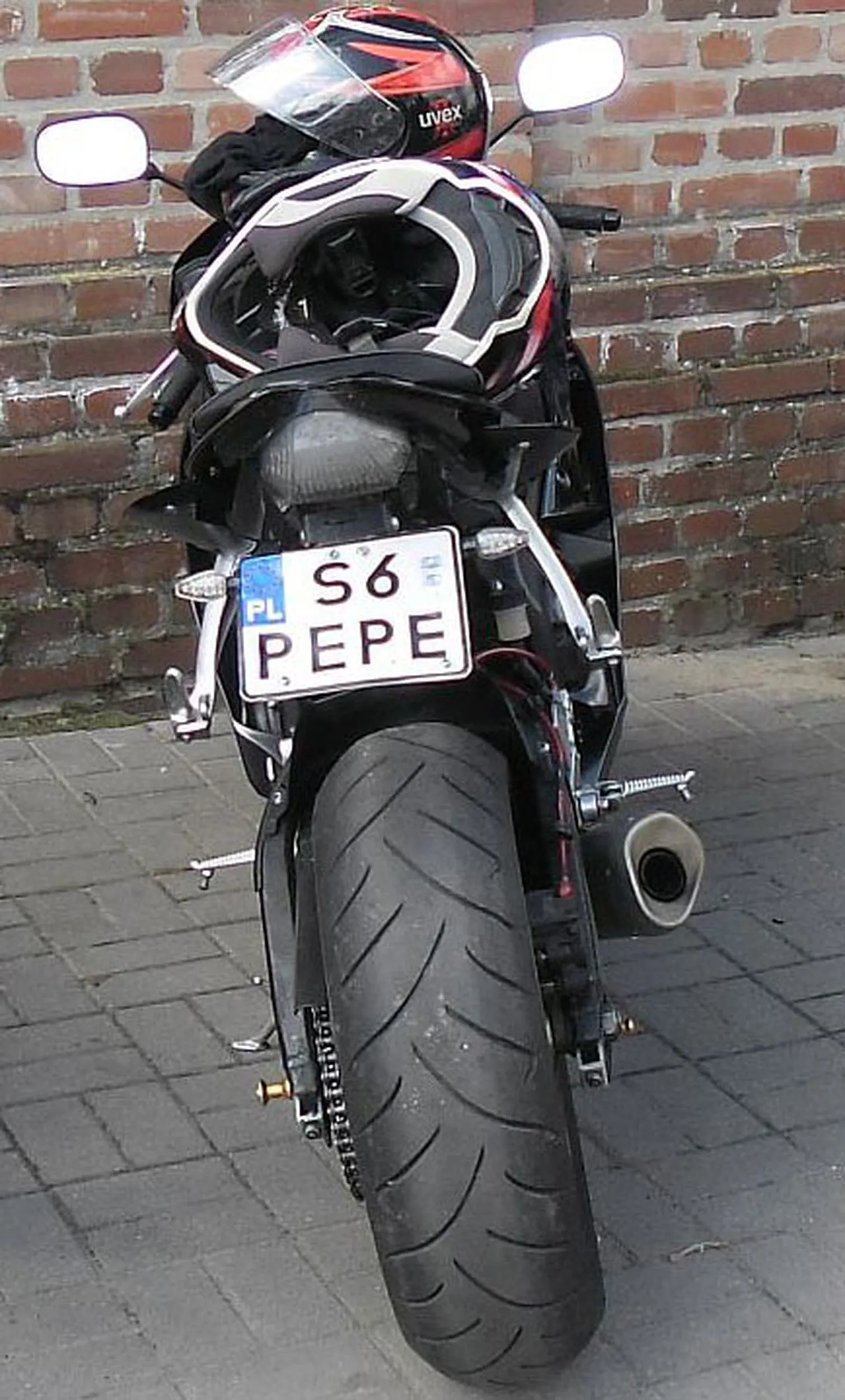 Fajny numer, blacha S6 PEPE