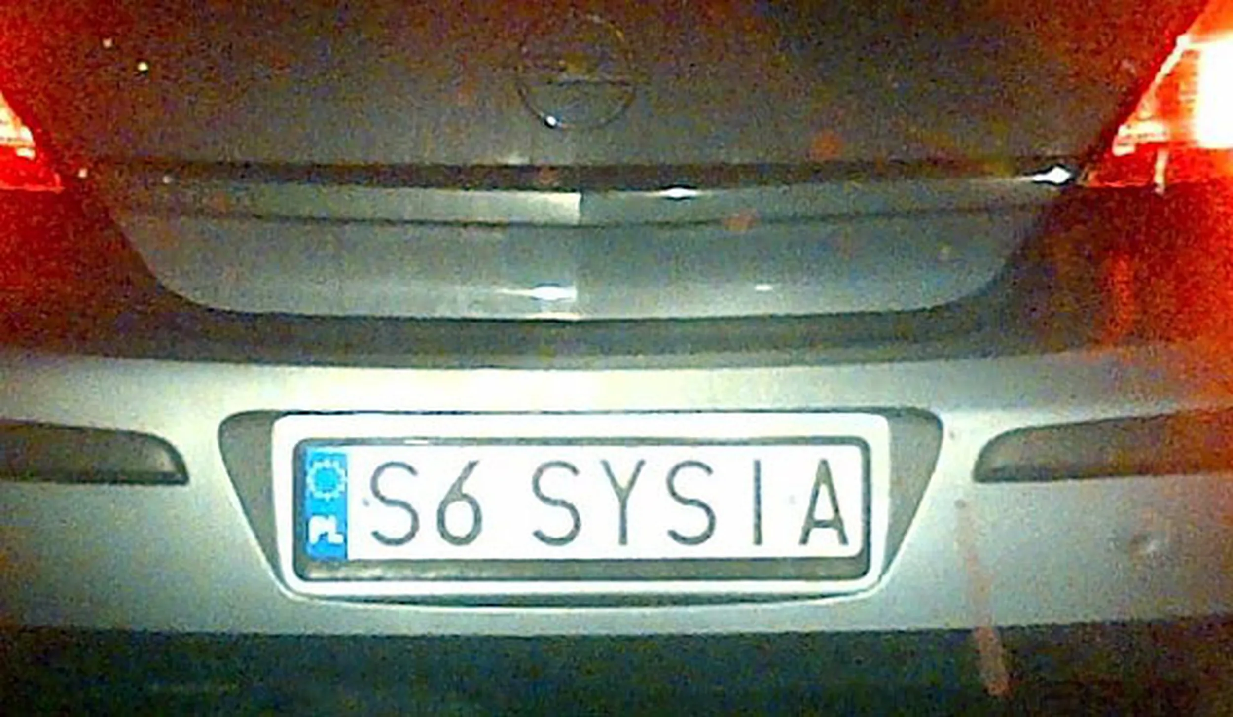 Fajny numer, blacha S6 SYSIA