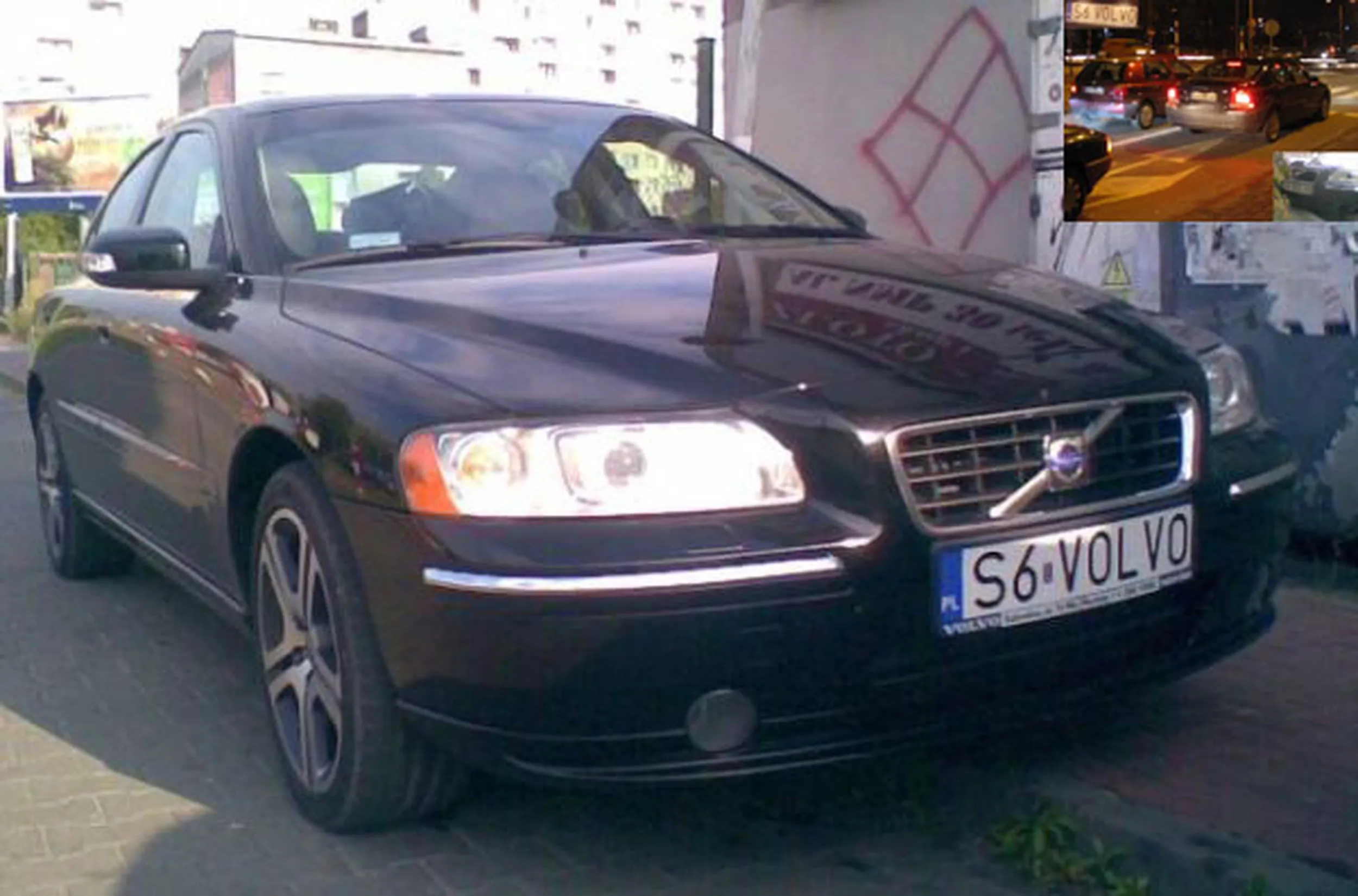 Fajny numer, blacha S6 VOLVO