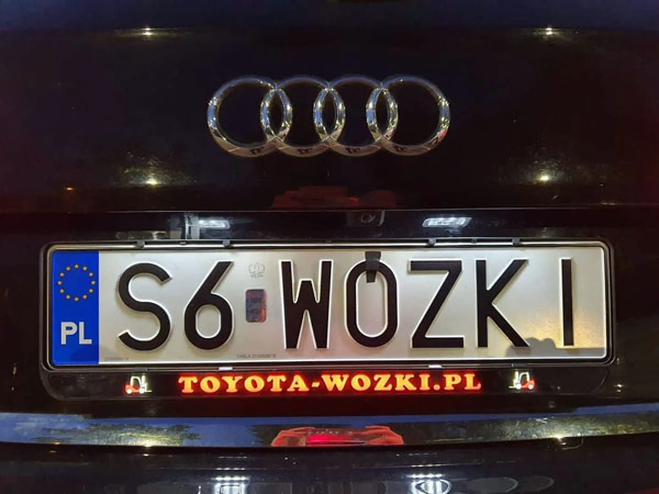Fajny numer, blacha S6 WOZKI