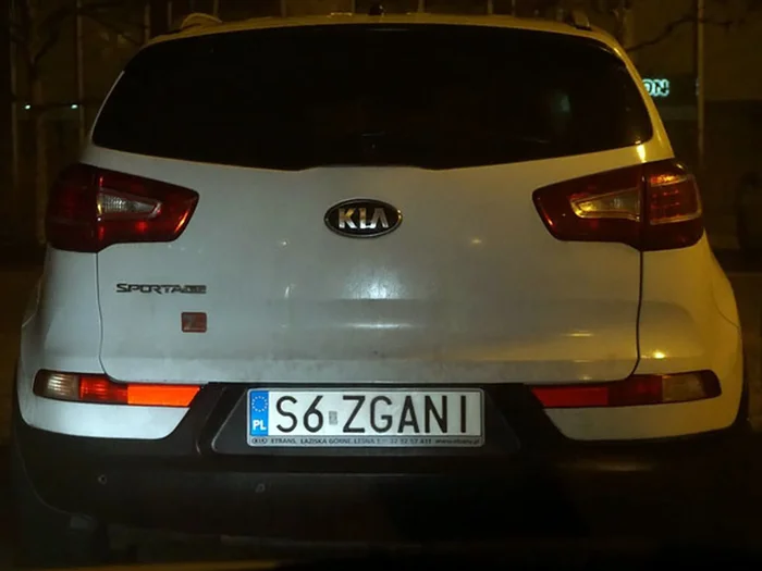 Fajny numer, blacha S6 ZGANI