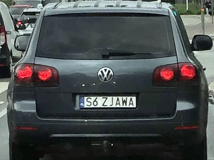 Fajny numer, blacha S6 ZJAWA