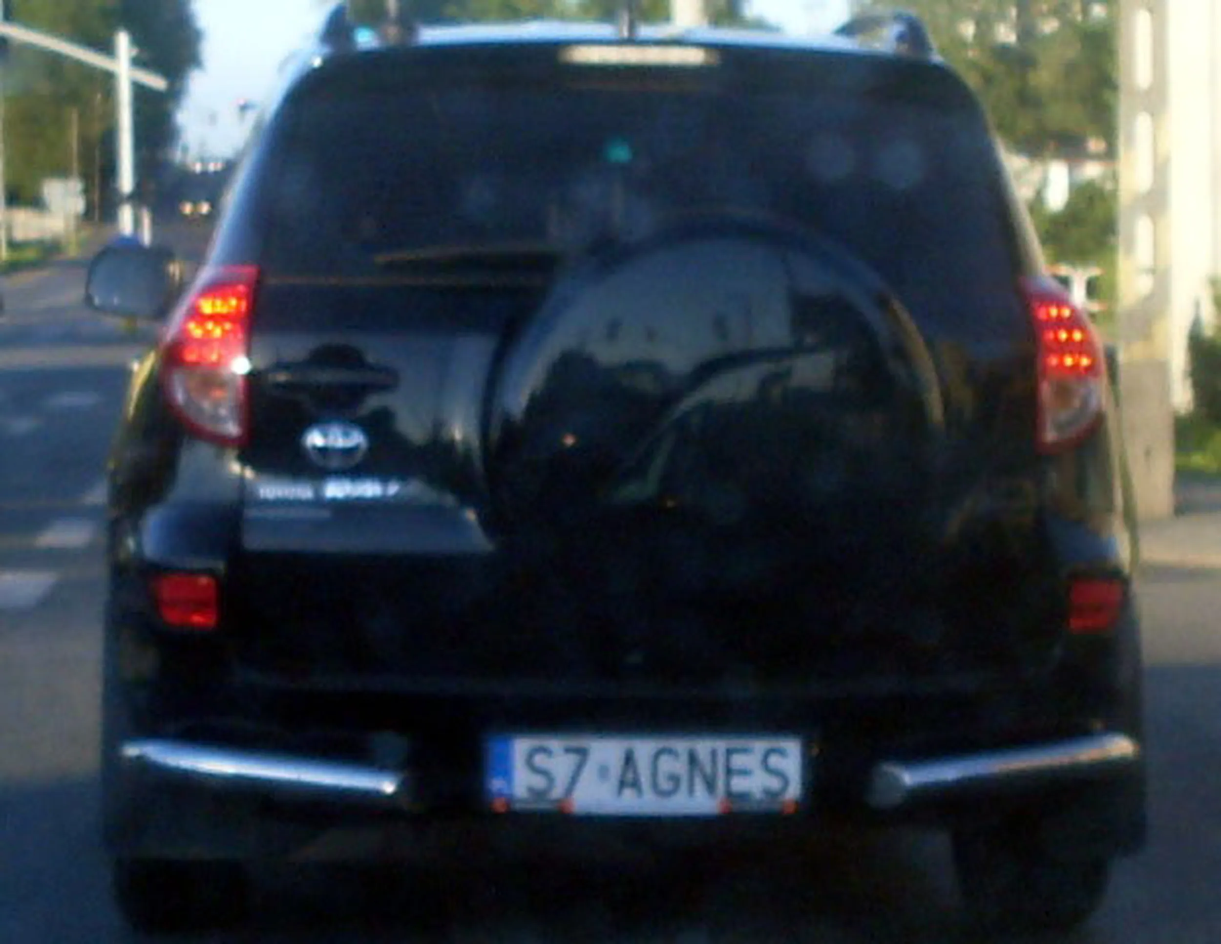 Fajny numer, blacha S7 AGNES