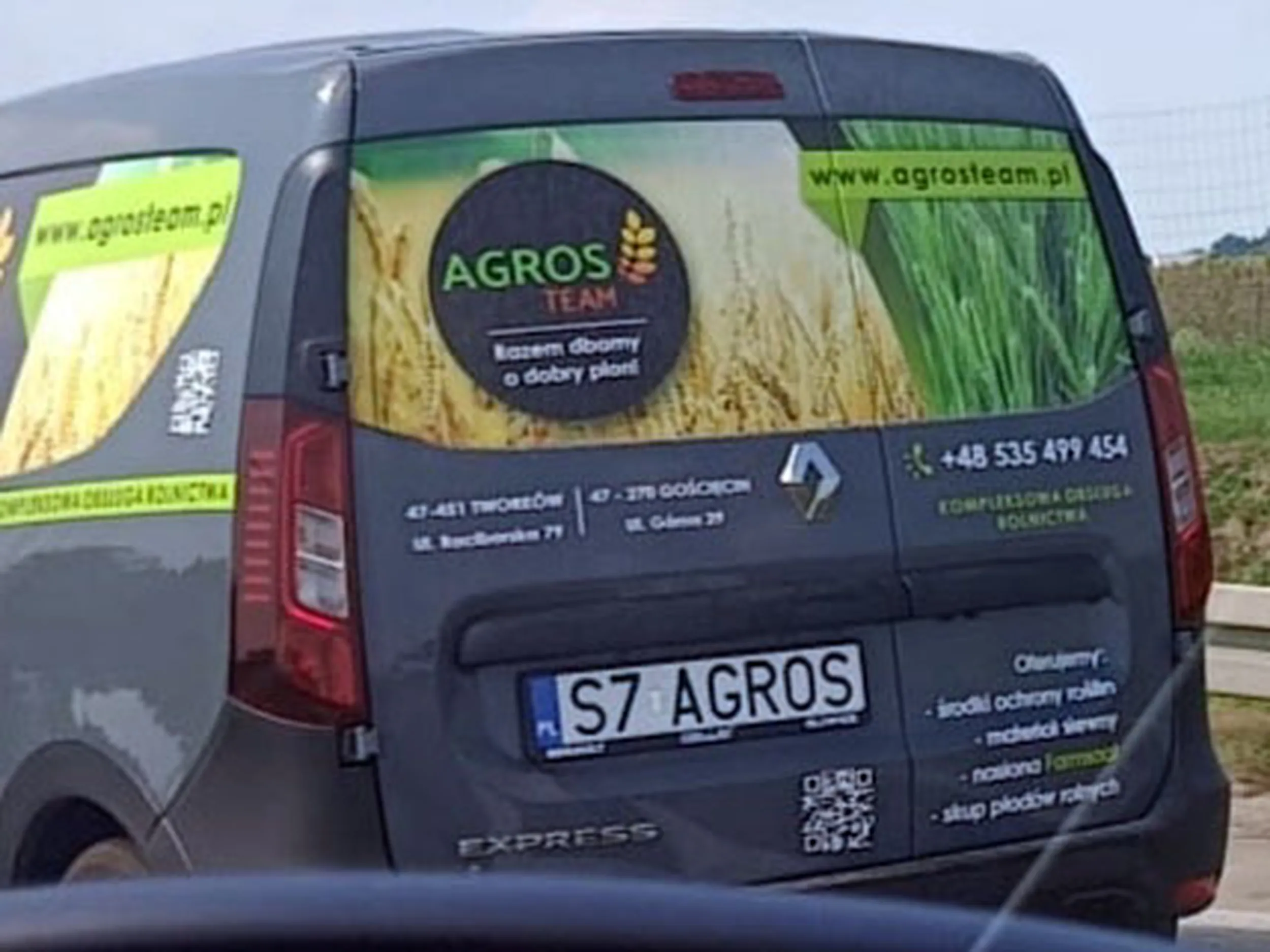 Fajny numer, blacha S7 AGROS