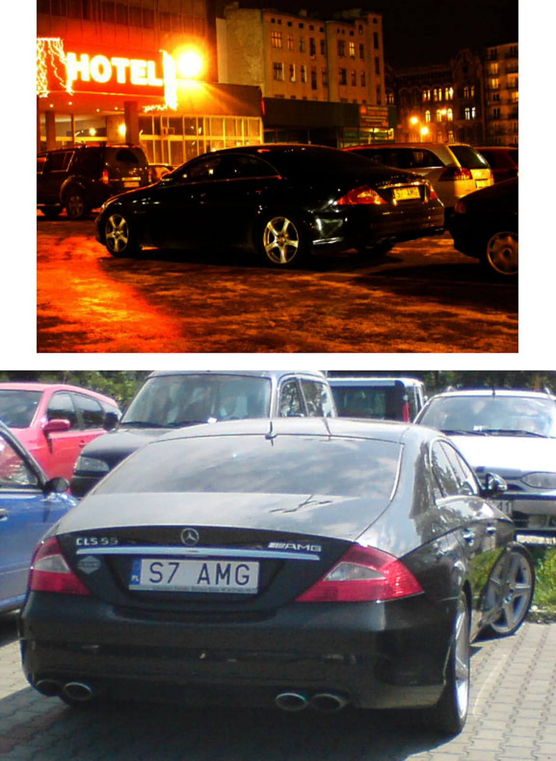 Fajny numer, blacha S7 AMG