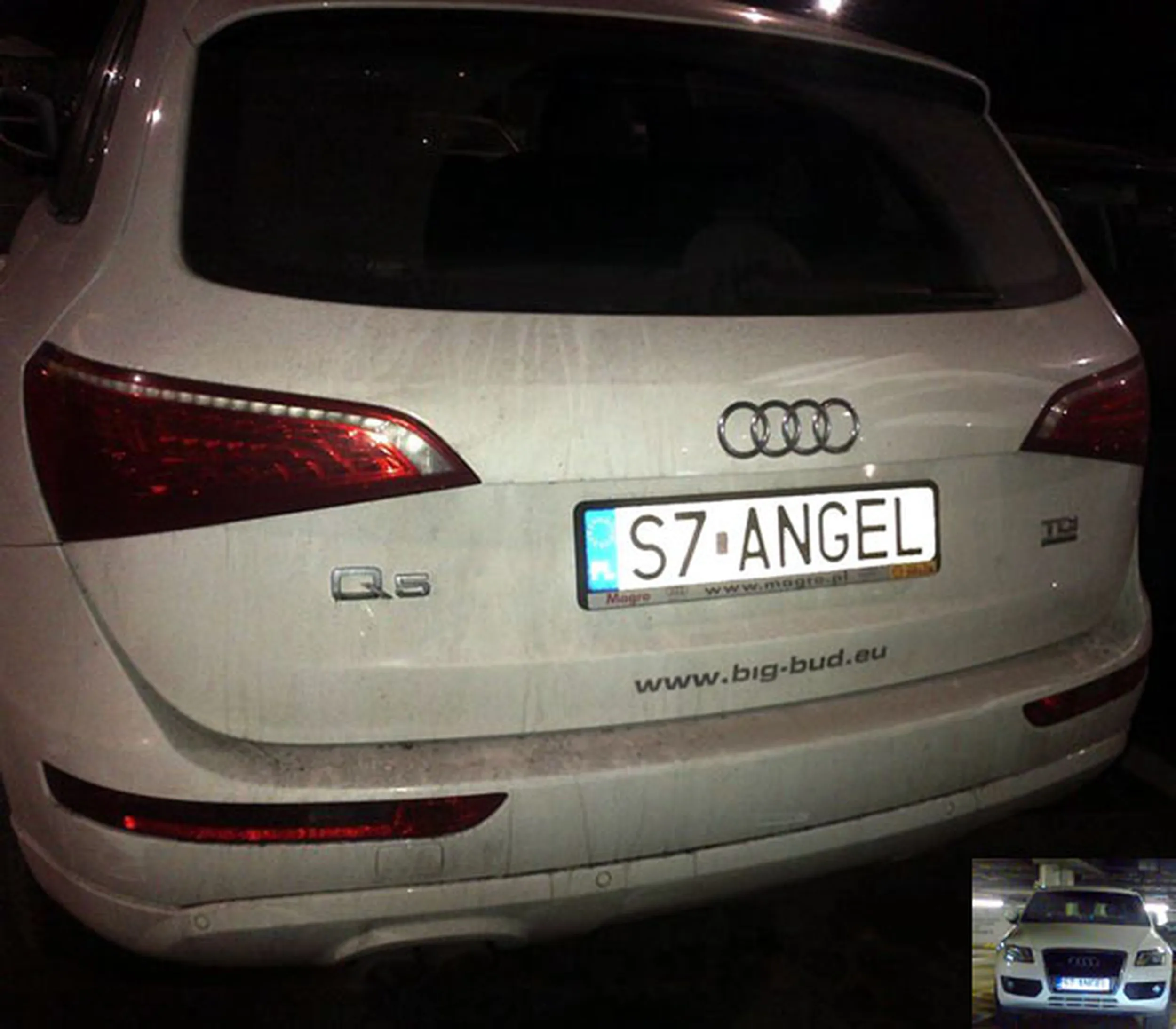 Fajny numer, blacha S7 ANGEL