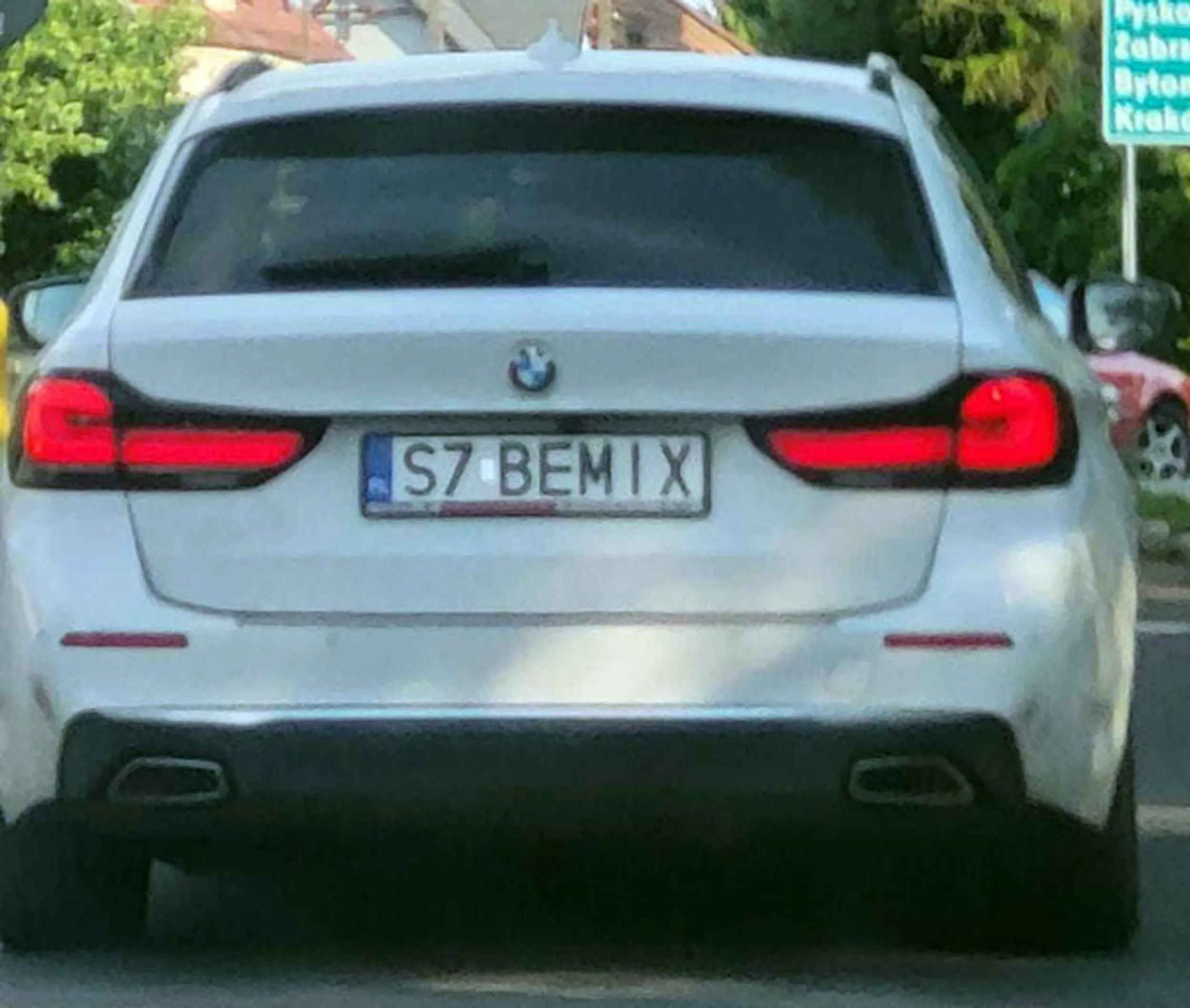 Fajny numer, blacha S7 BEMIX