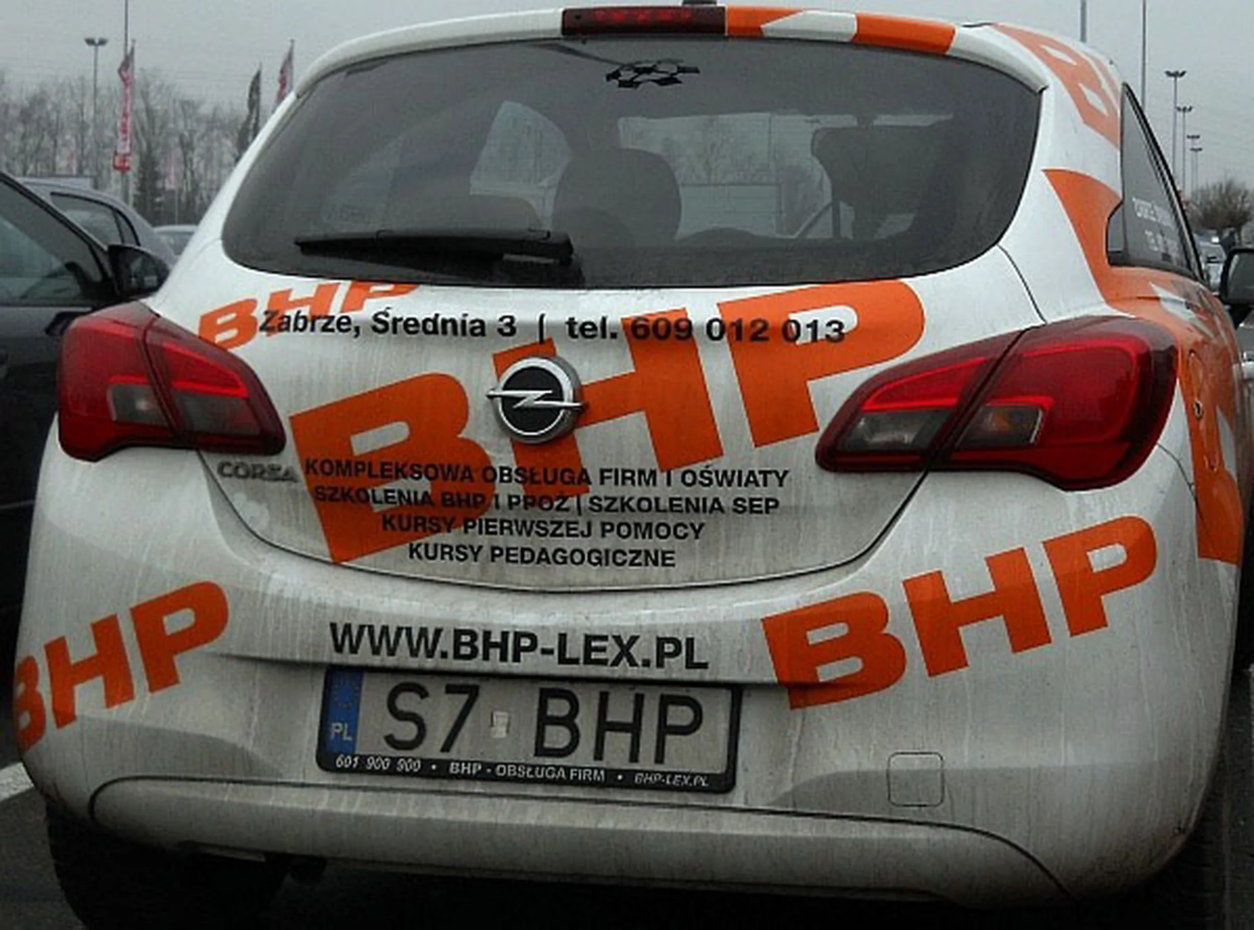 Fajny numer, blacha S7 BHP