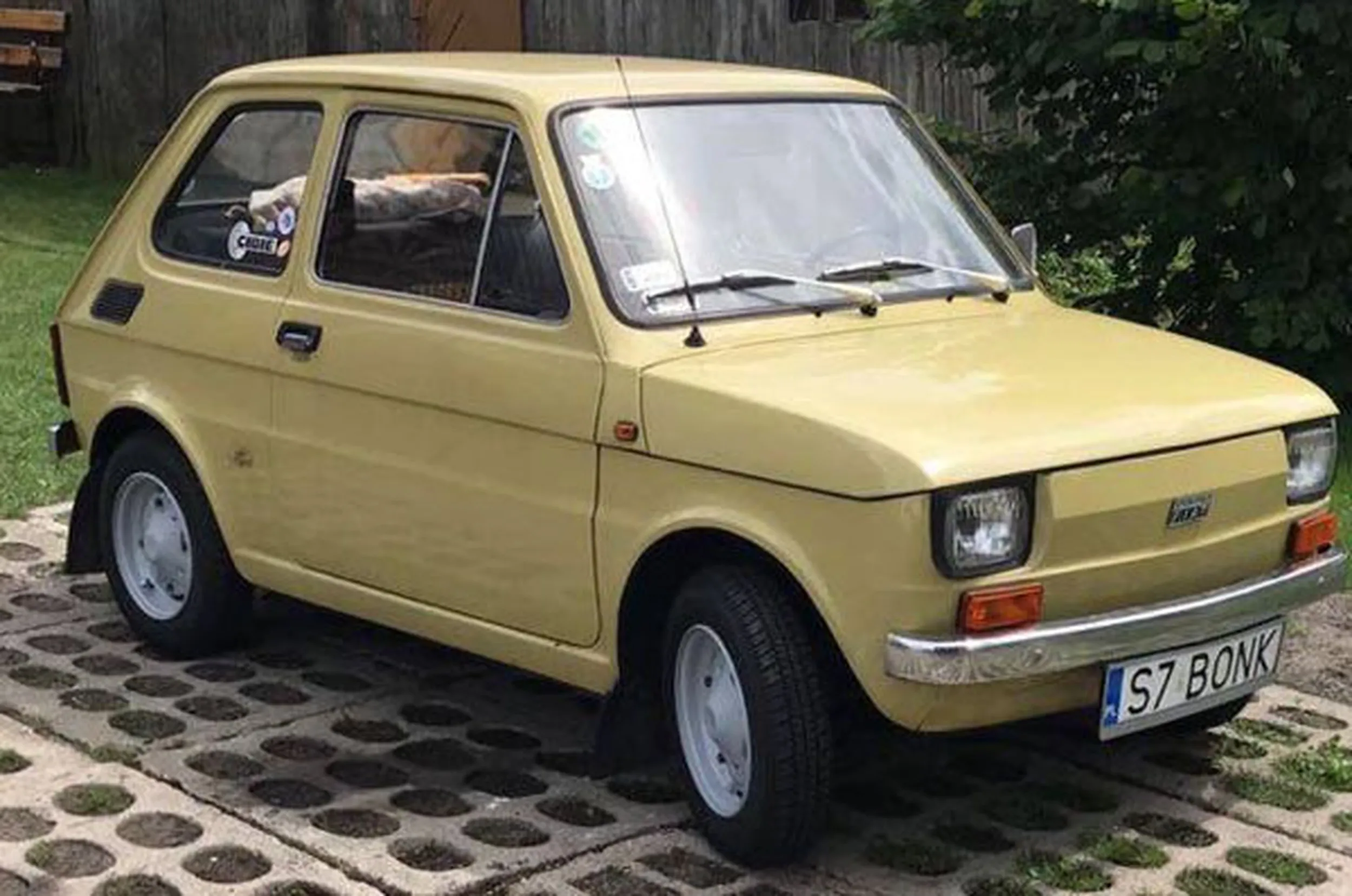 Fajny numer, blacha S7 BONK