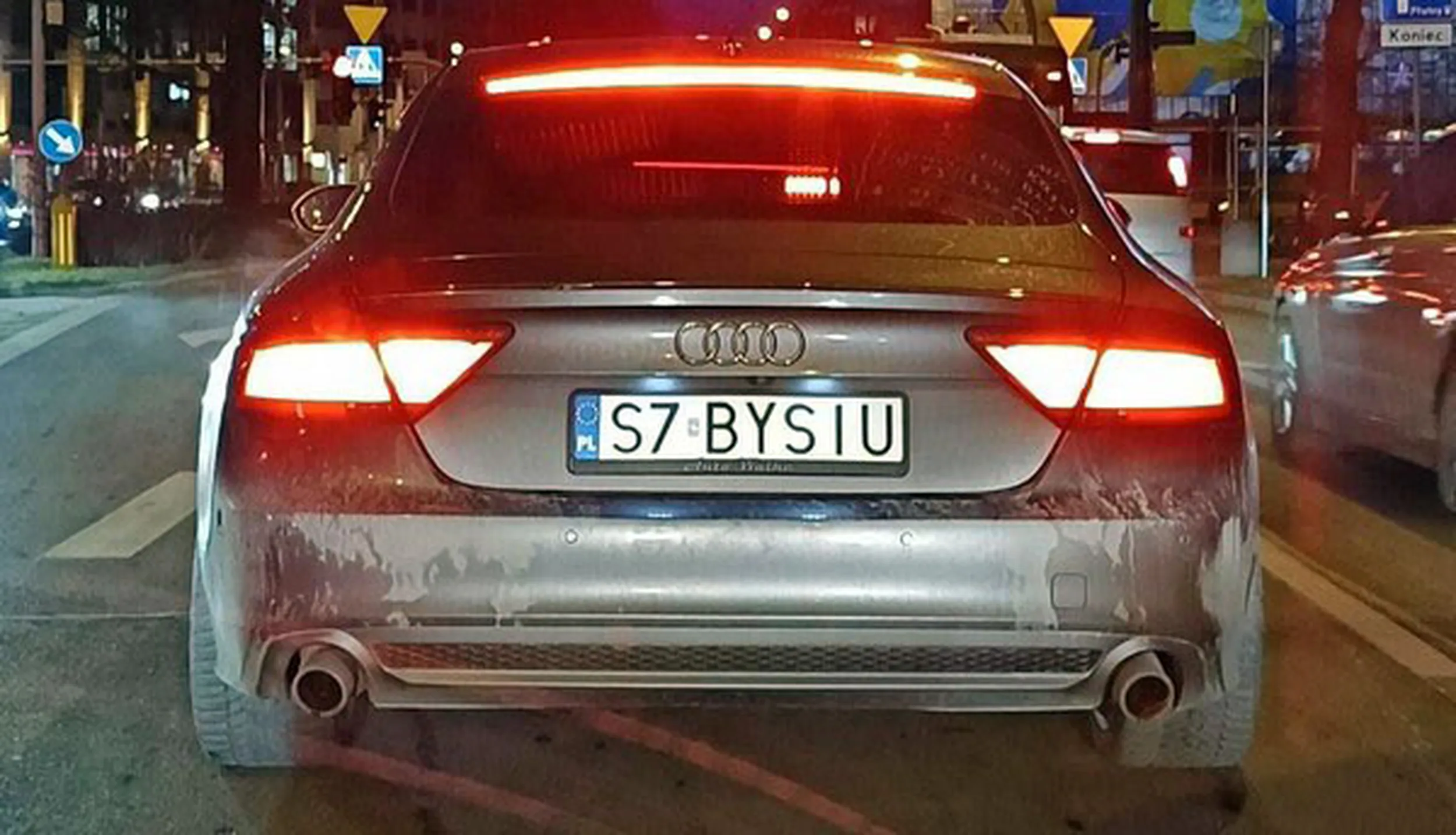 Fajny numer, blacha S7 BYSIU