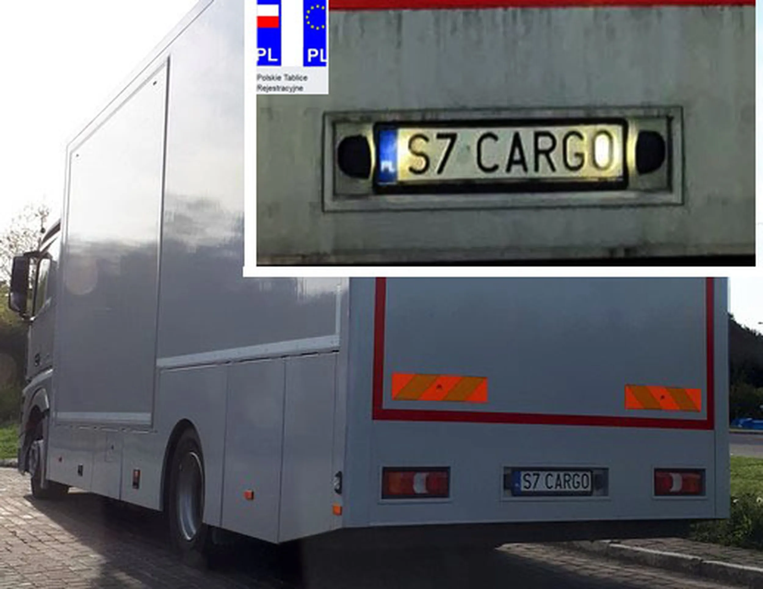 Fajny numer, blacha S7 CARGO