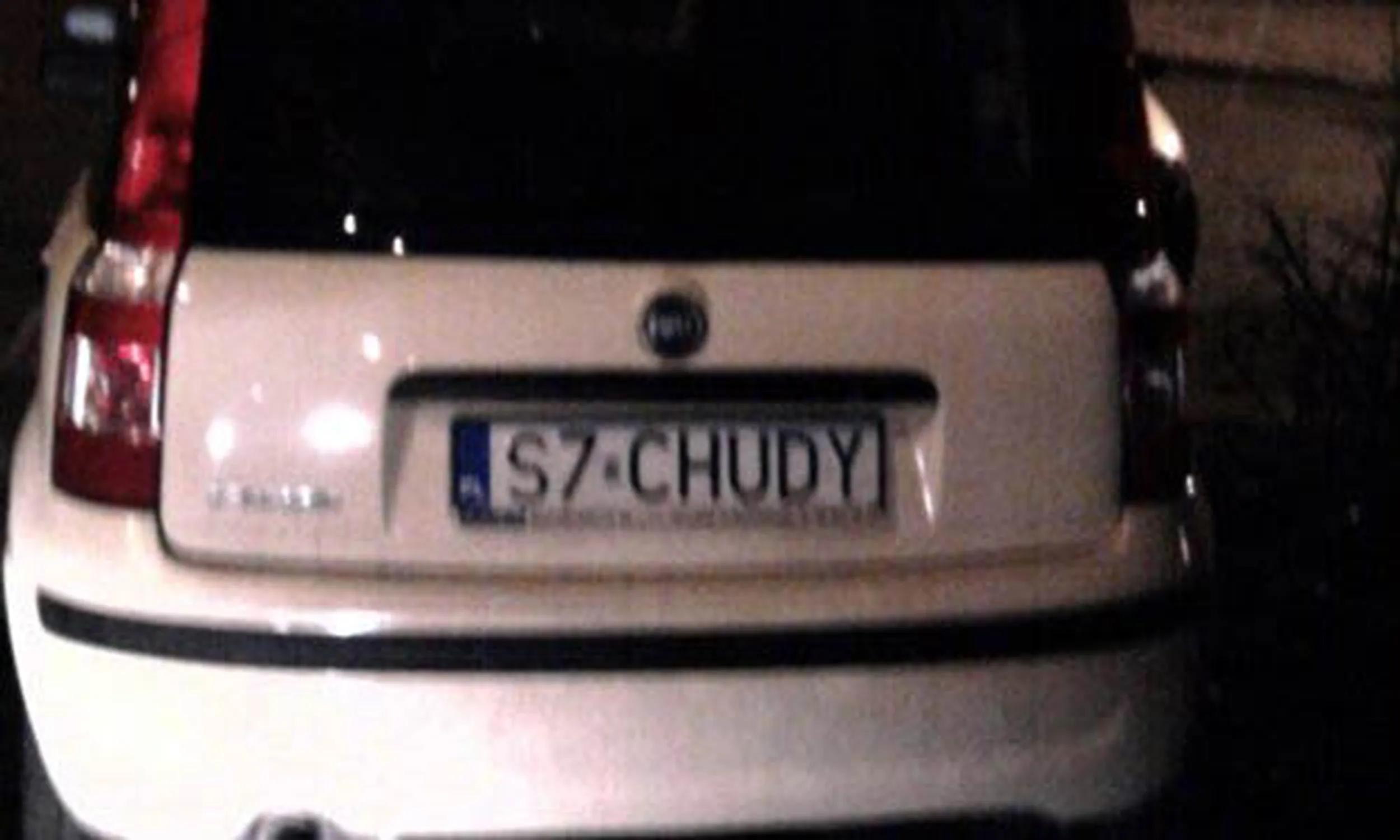 Fajny numer, blacha S7 CHUDY