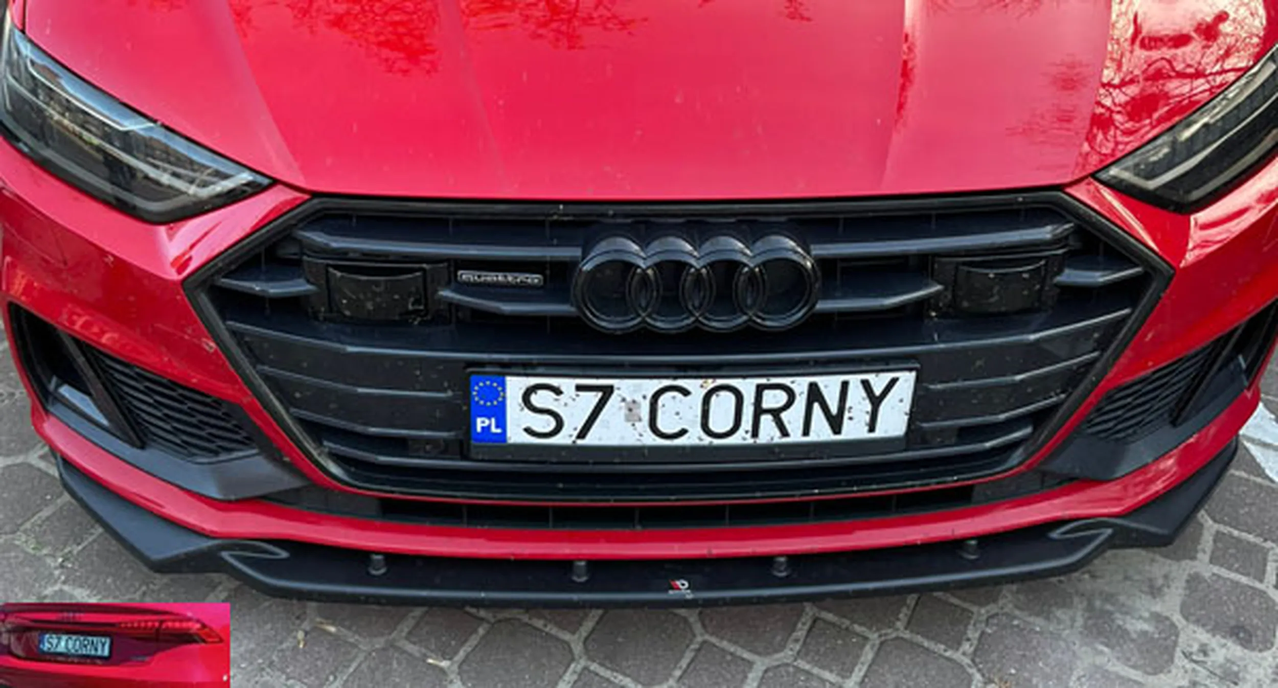 Fajny numer, blacha S7 CORNY