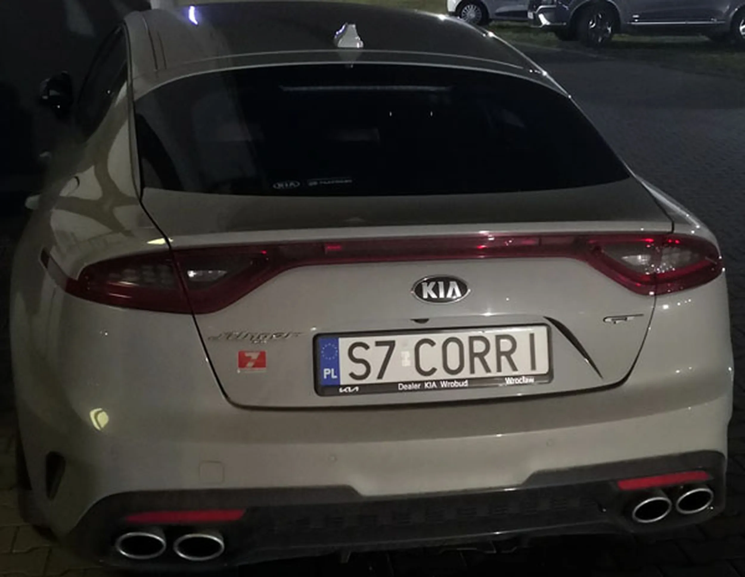 Fajny numer, blacha S7 CORRI