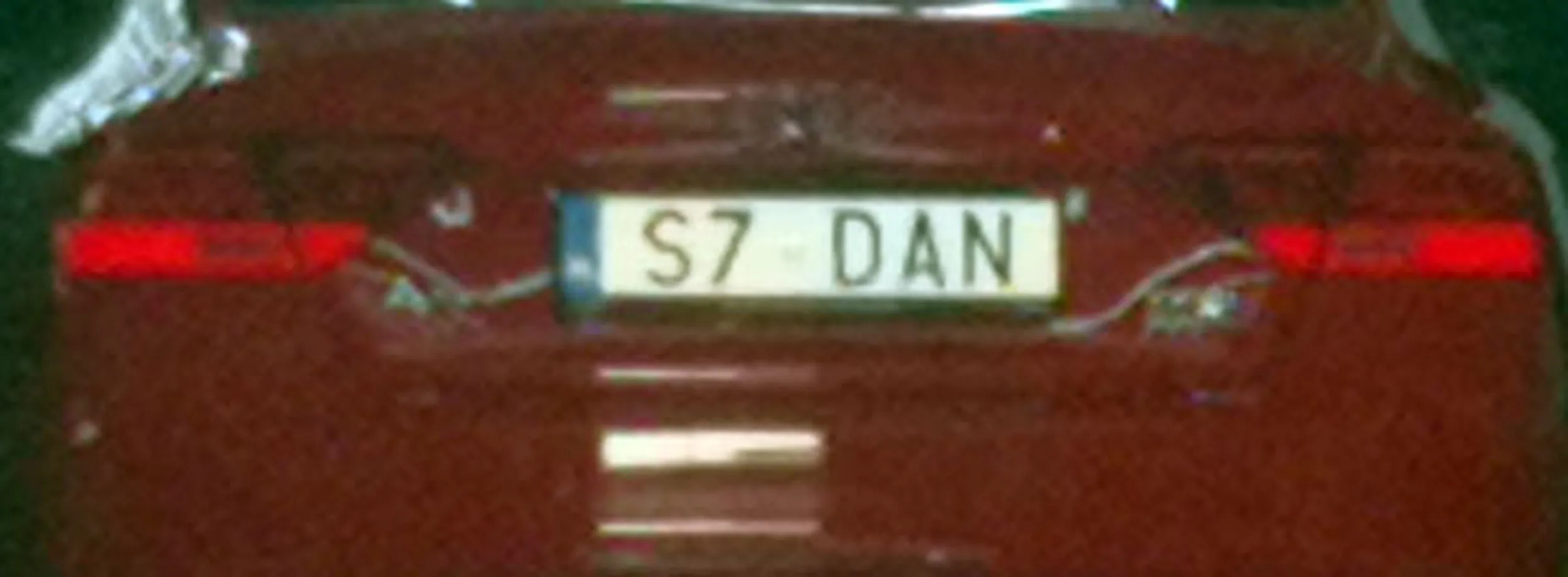 Fajny numer, blacha S7 DAN