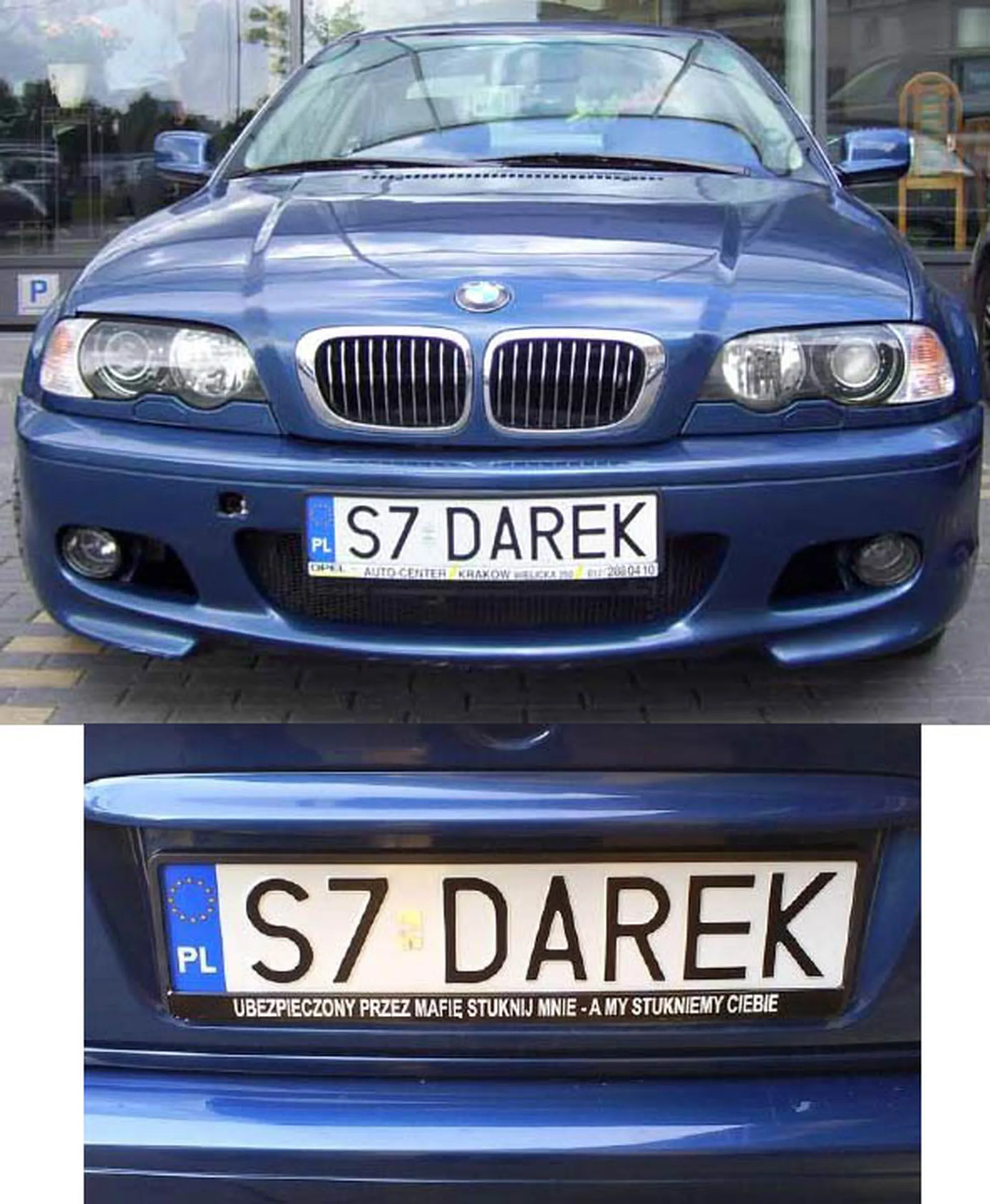 Fajny numer, blacha S7 DAREK