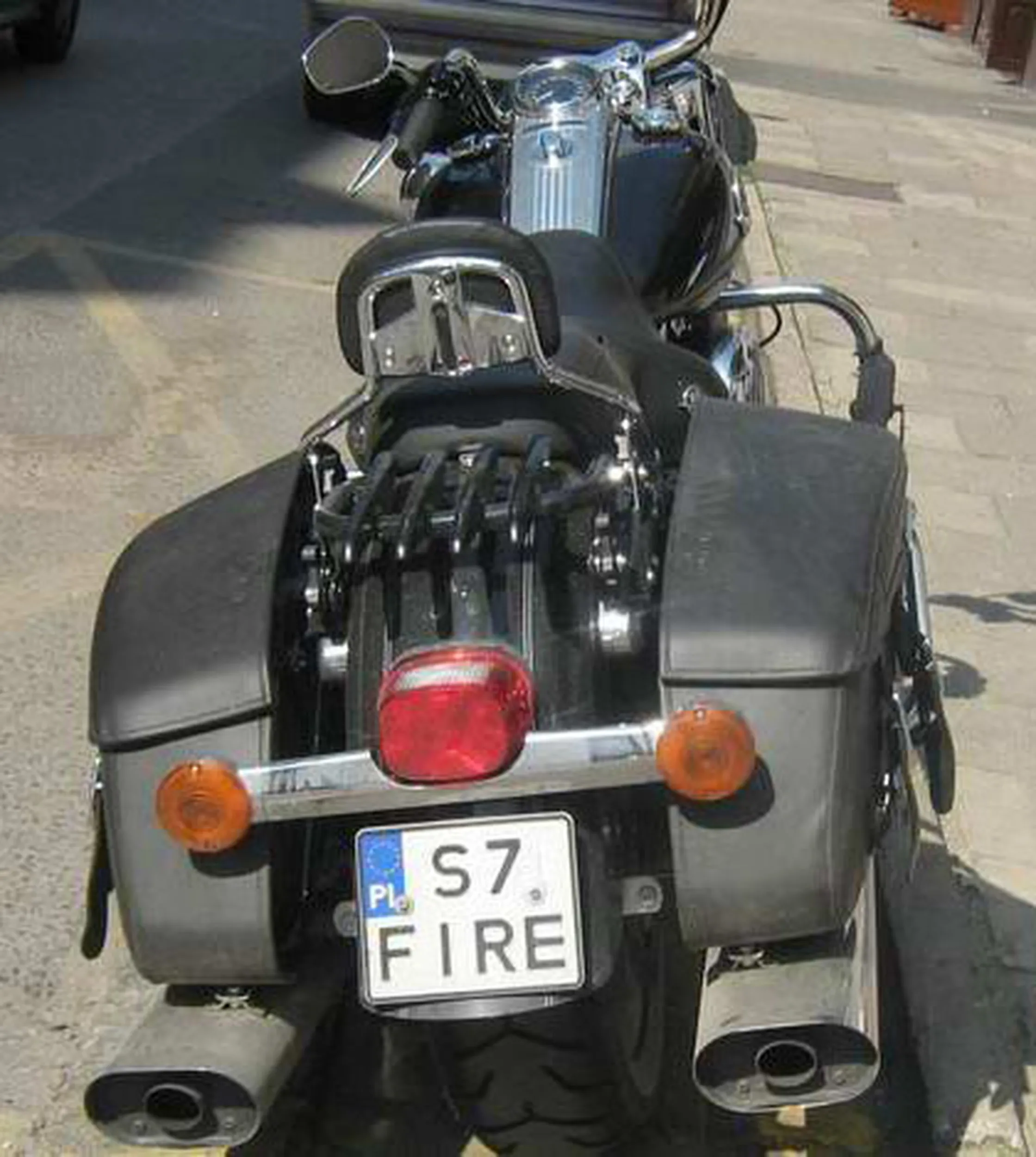 Fajny numer, blacha S7 FIRE