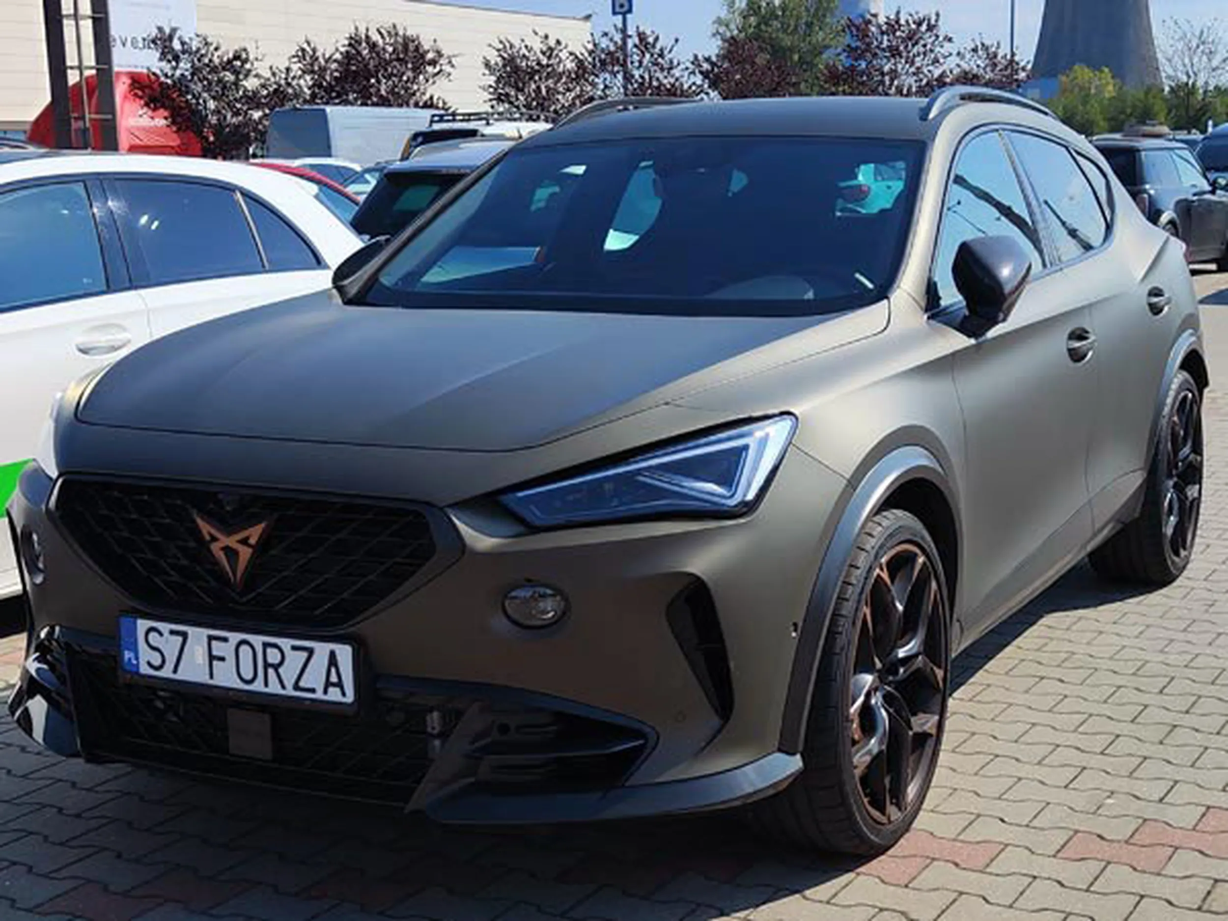 Fajny numer, blacha S7 FORZA