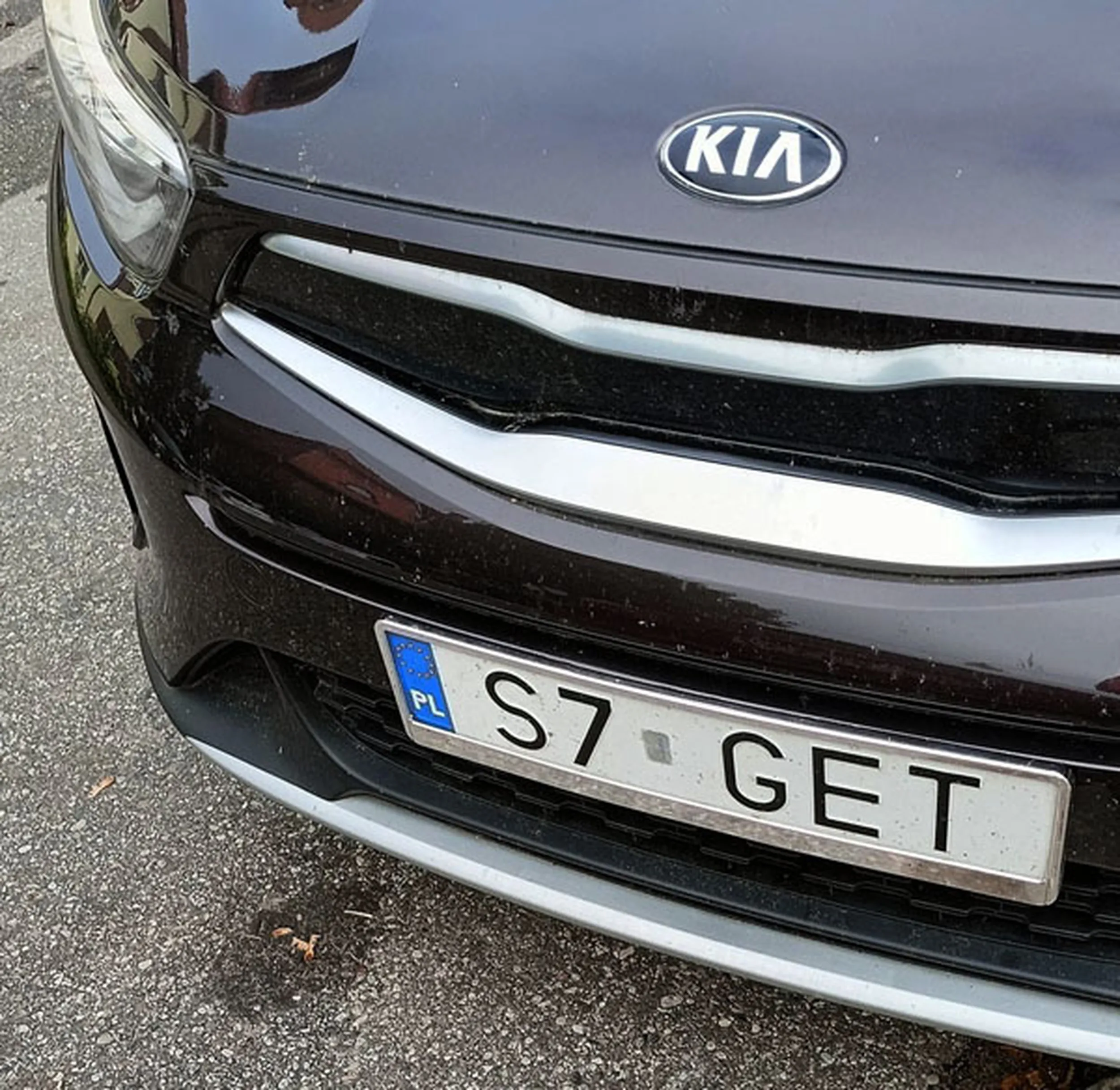 Fajny numer, blacha S7 GET