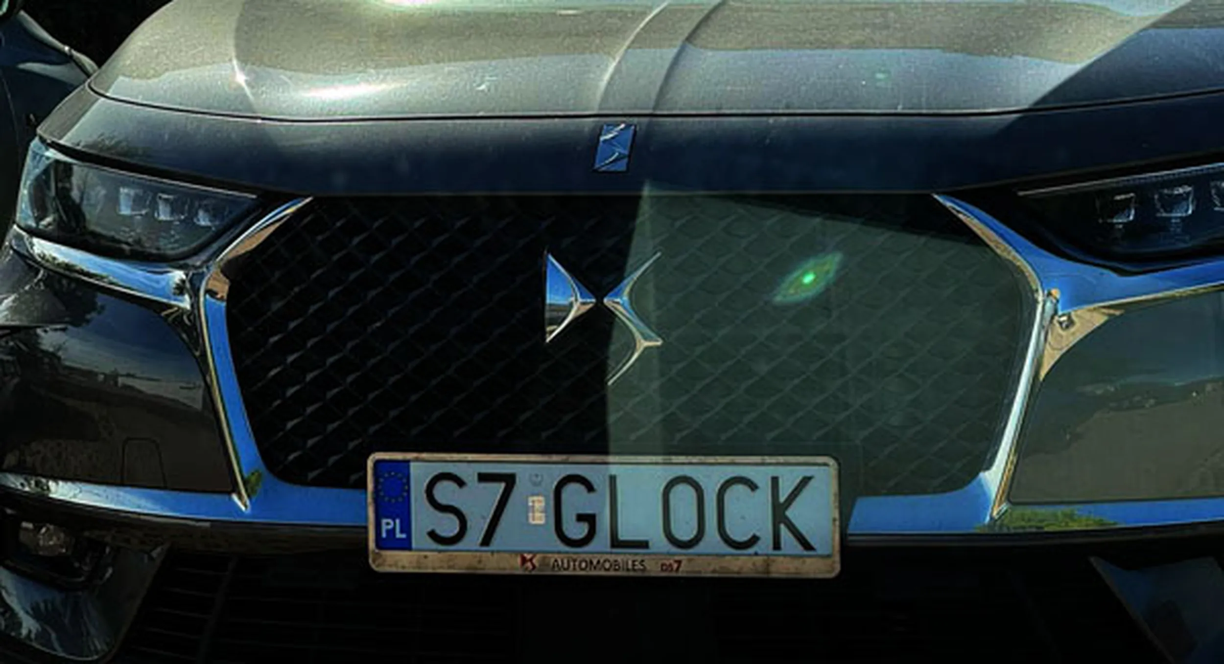 Fajny numer, blacha S7 GLOCK