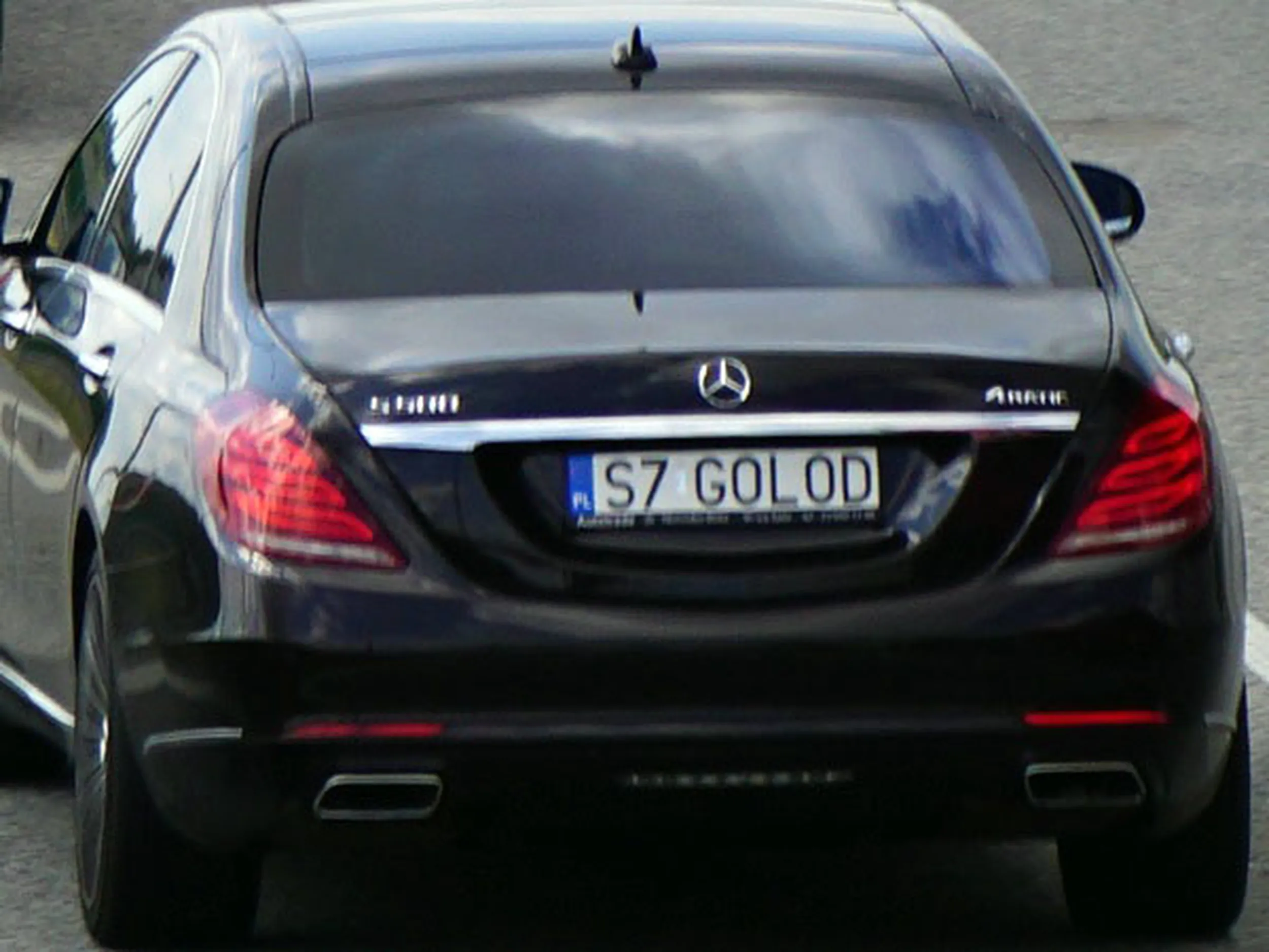 Fajny numer, blacha S7 GOLOD