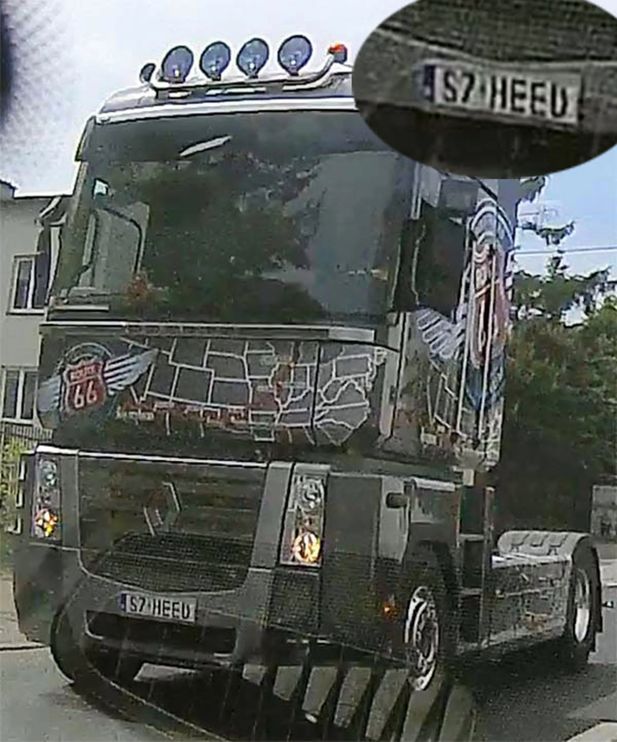 Fajny numer, blacha S7 HEED