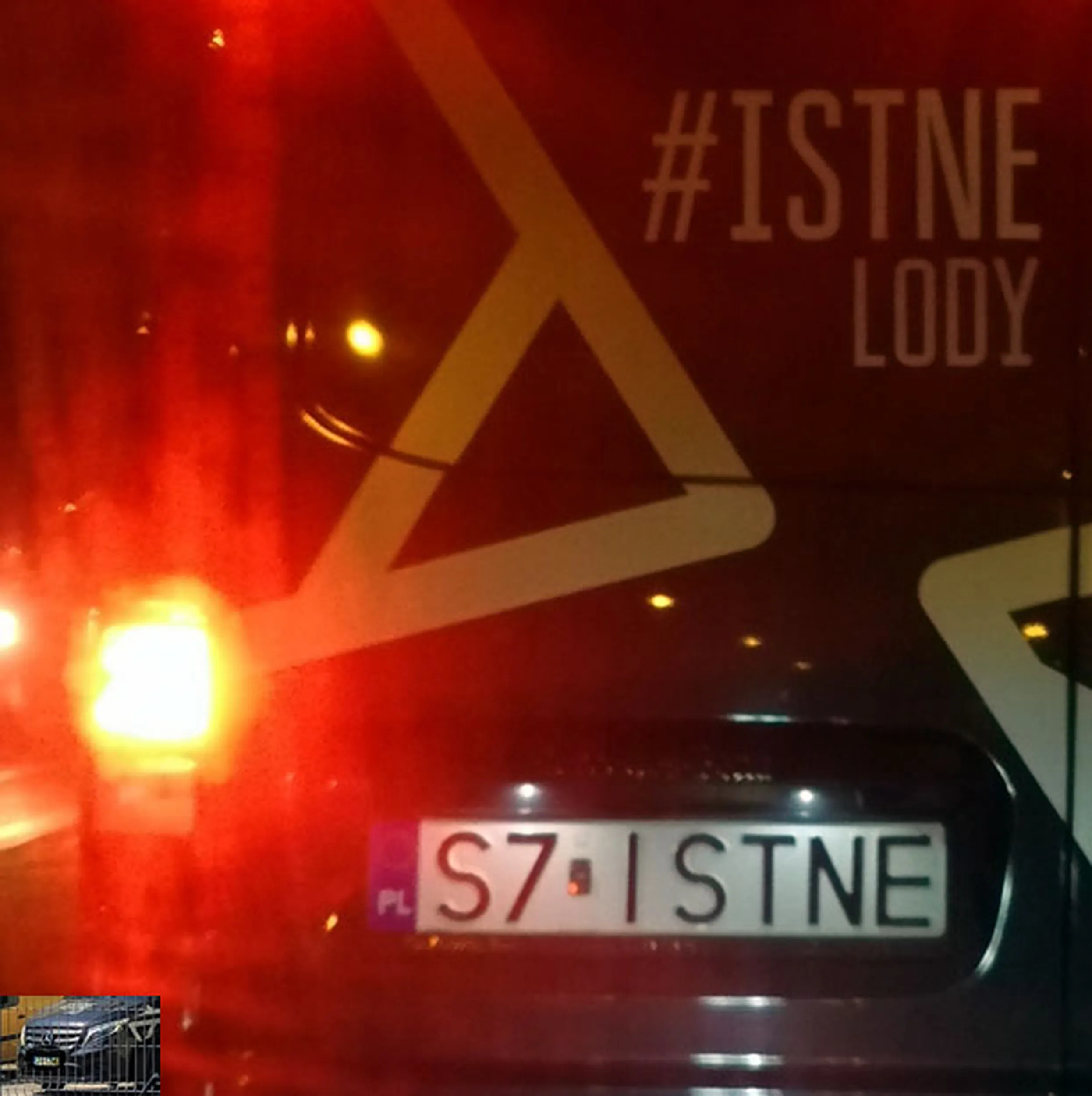 Fajny numer, blacha S7 ISTNE