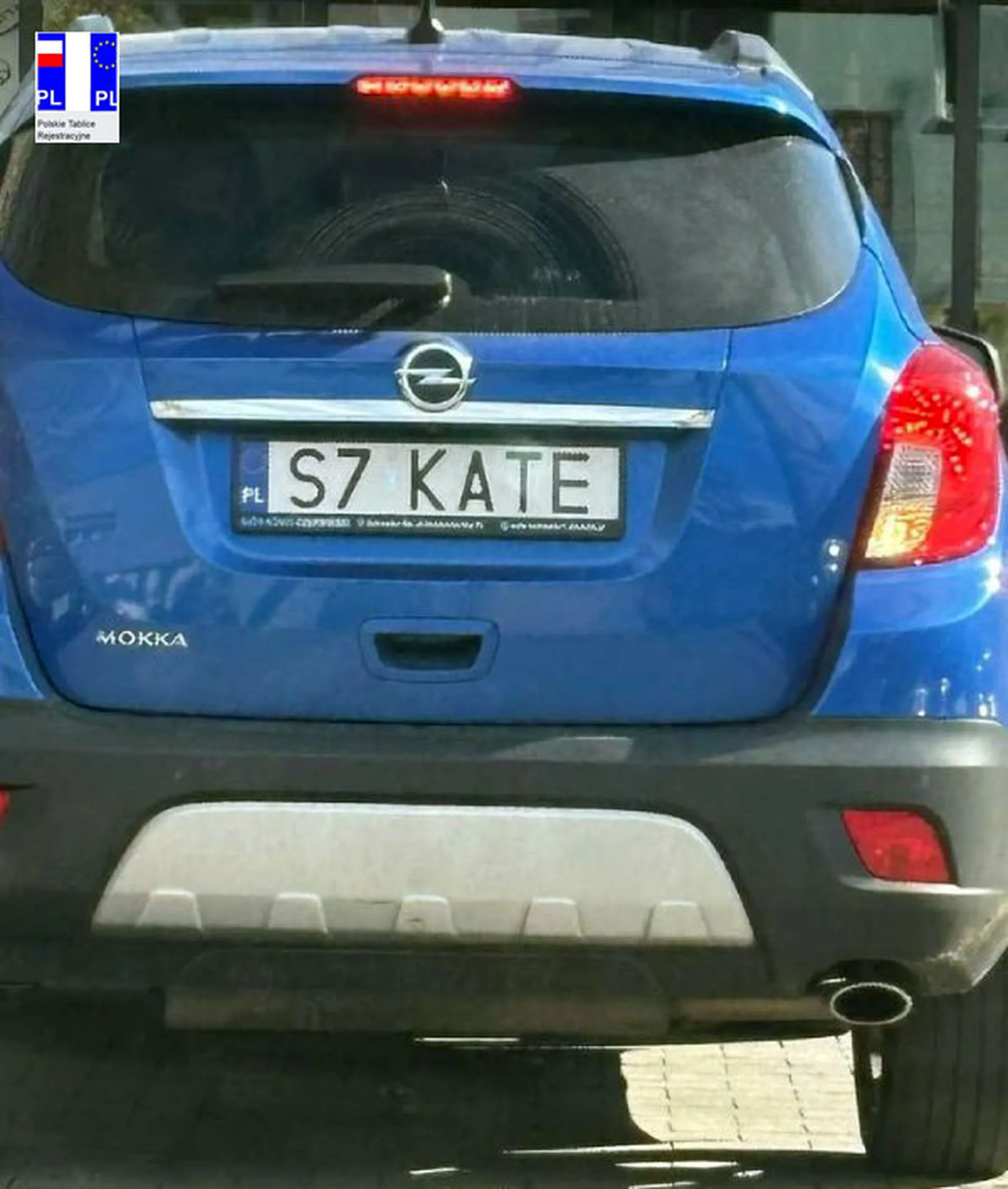 Fajny numer, blacha S7 KATE