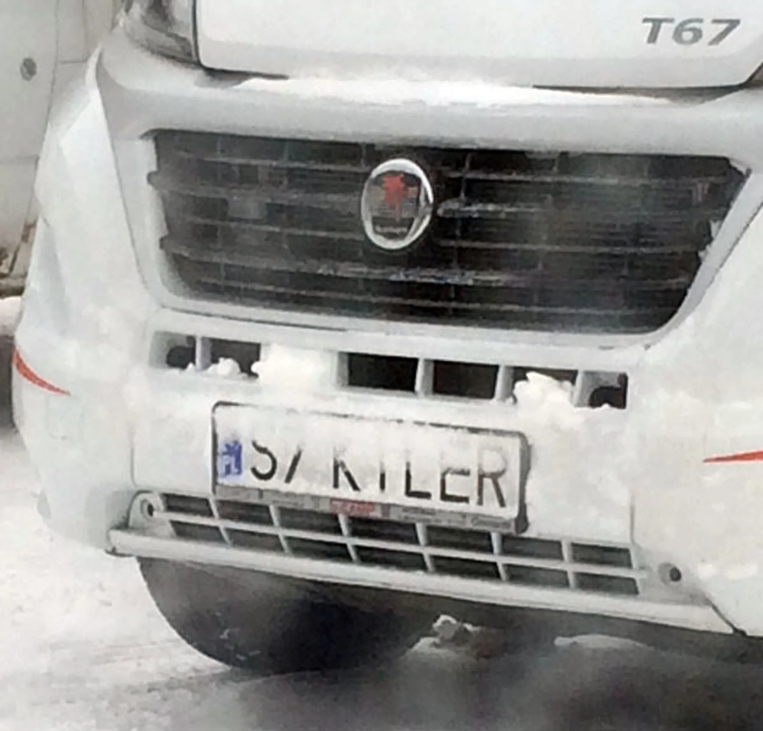 Fajny numer, blacha S7 KILER