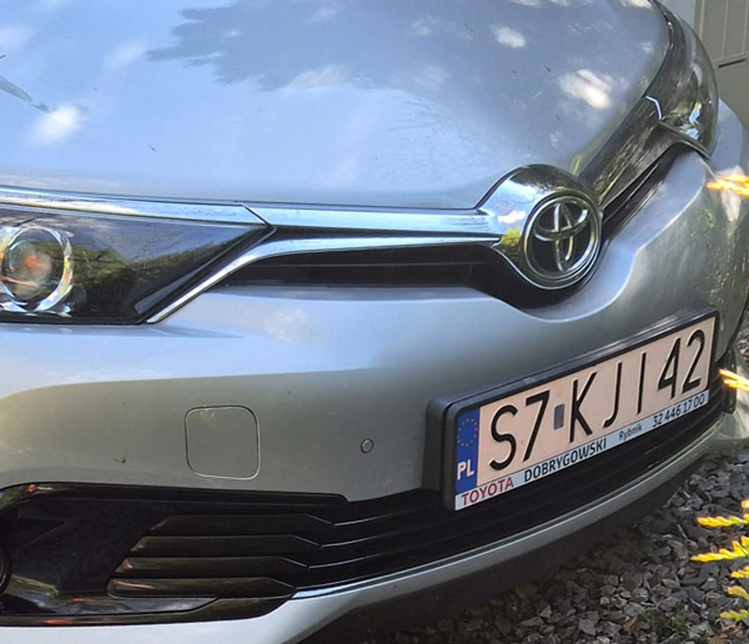 Fajny numer, blacha S7 KJI42