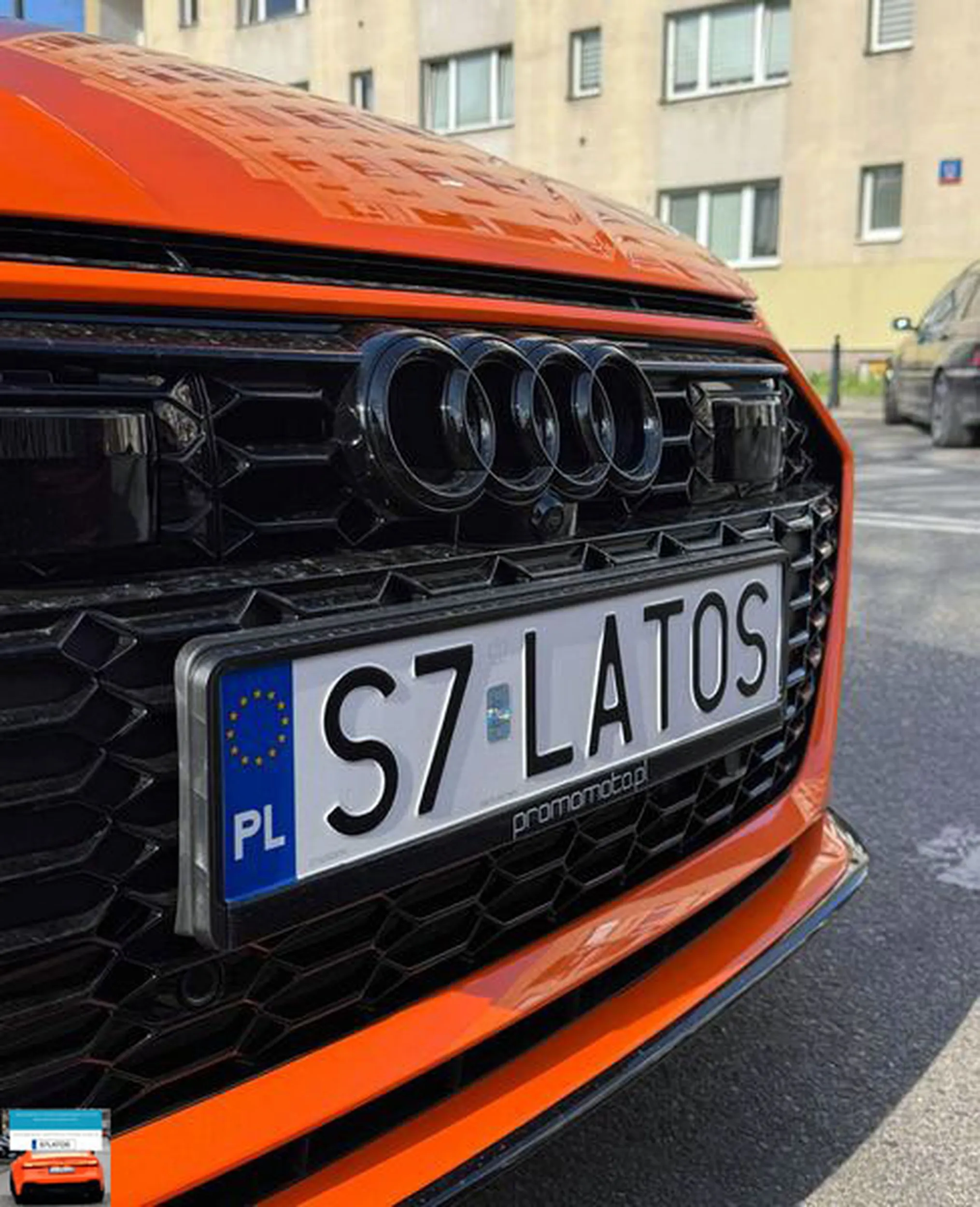 Fajny numer, blacha S7 LATOS