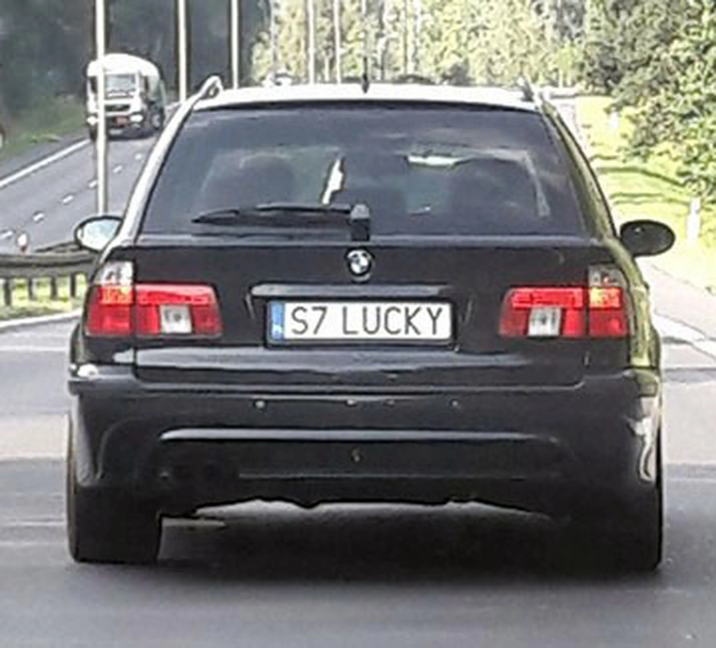 Fajny numer, blacha S7 LUCKY