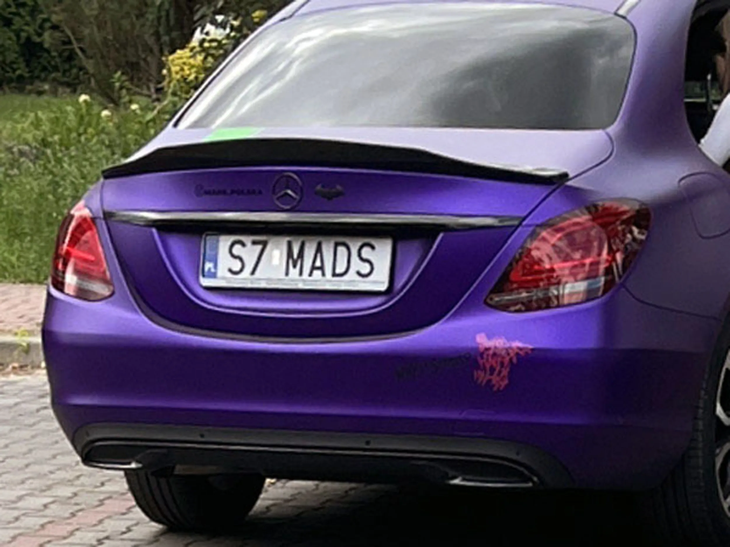 Fajny numer, blacha S7 MADS