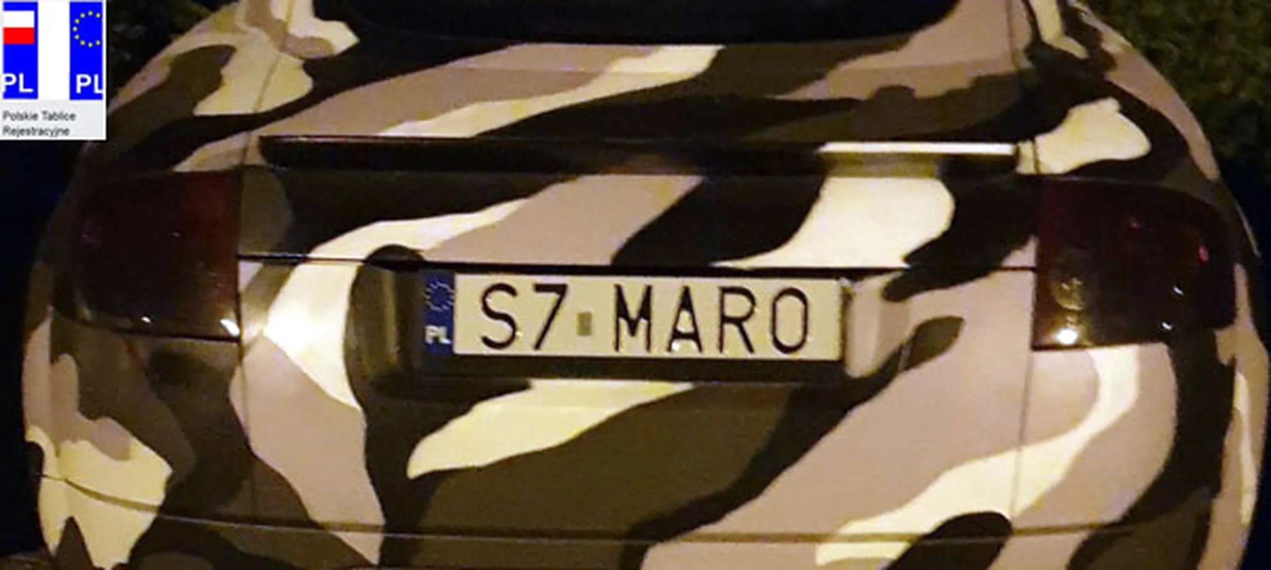 Fajny numer, blacha S7 MARO