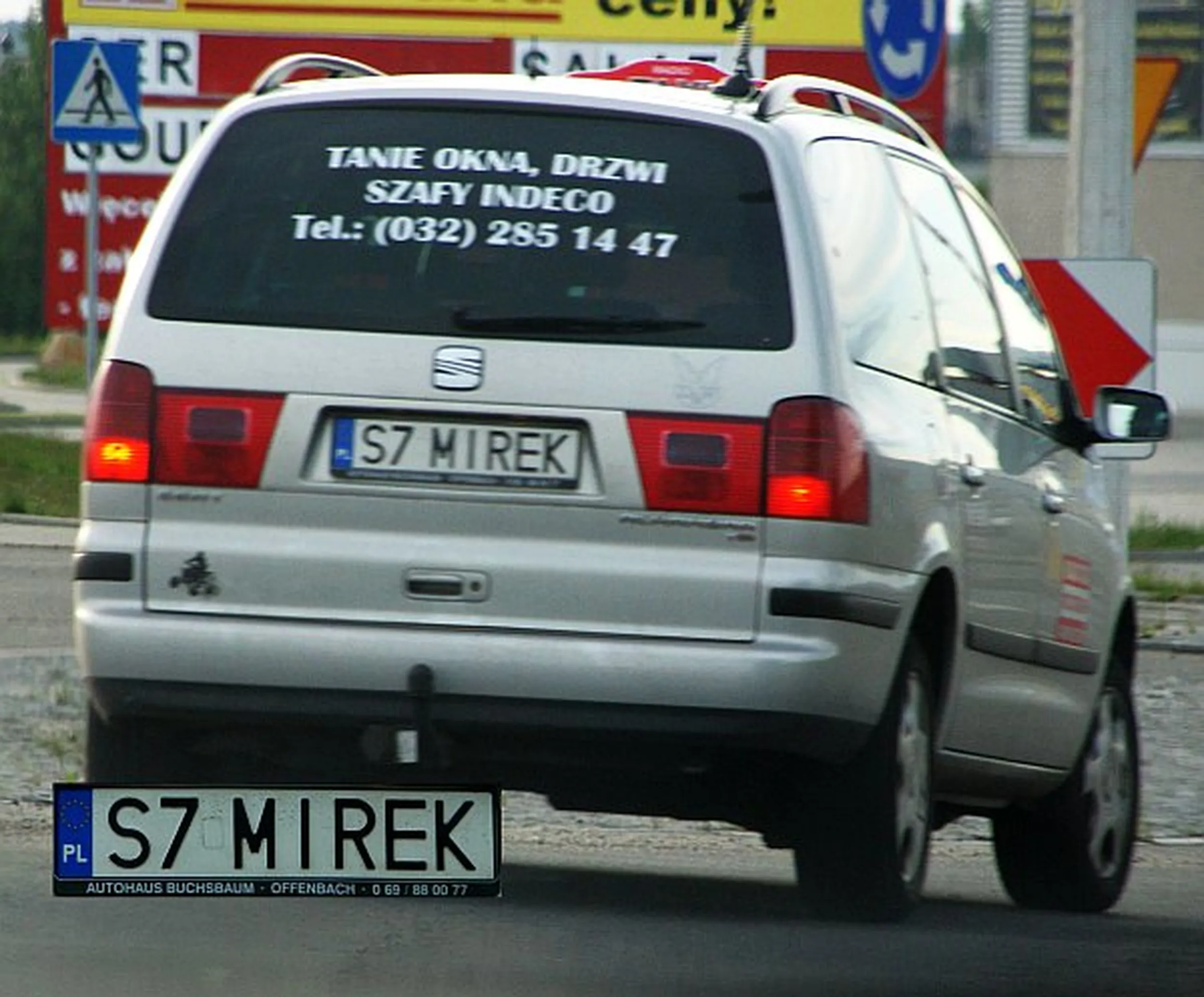 Fajny numer, blacha S7 MIREK