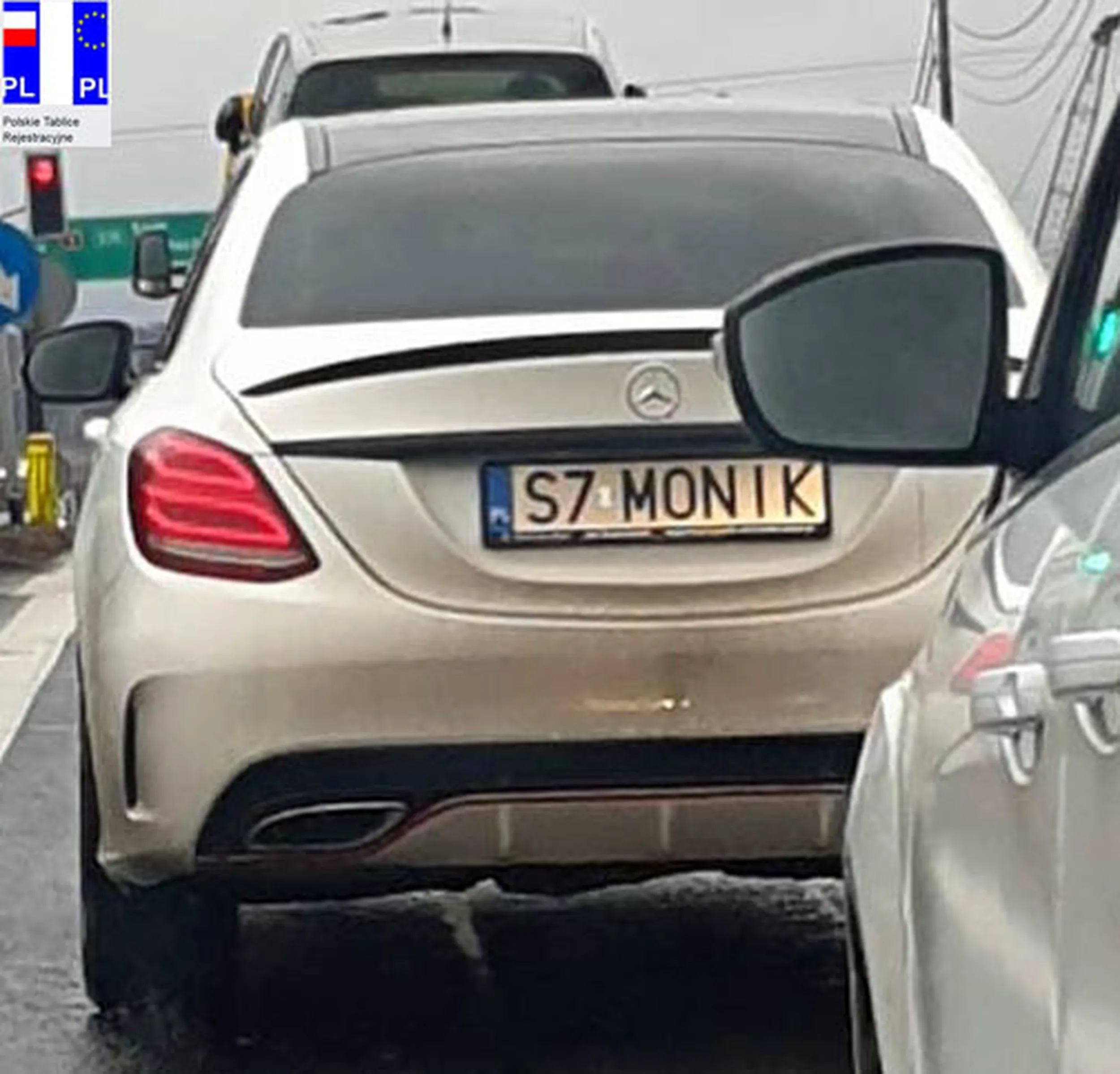 Fajny numer, blacha S7 MONIK