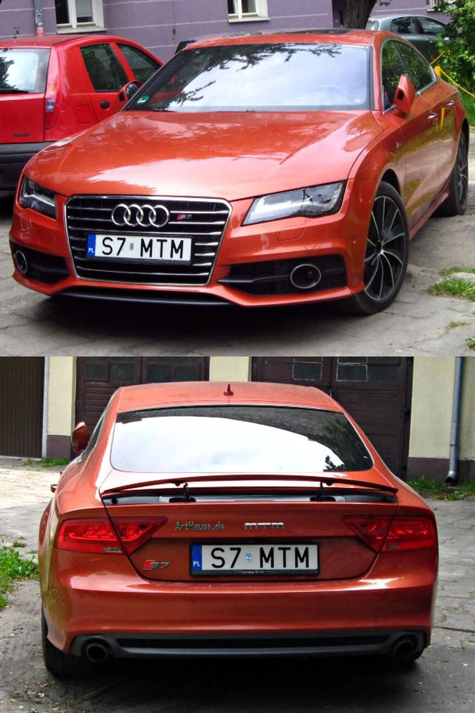 Fajny numer, blacha S7 MTM