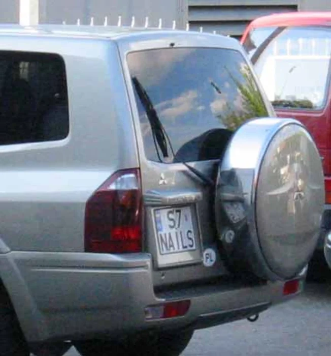 Fajny numer, blacha S7 NAILS