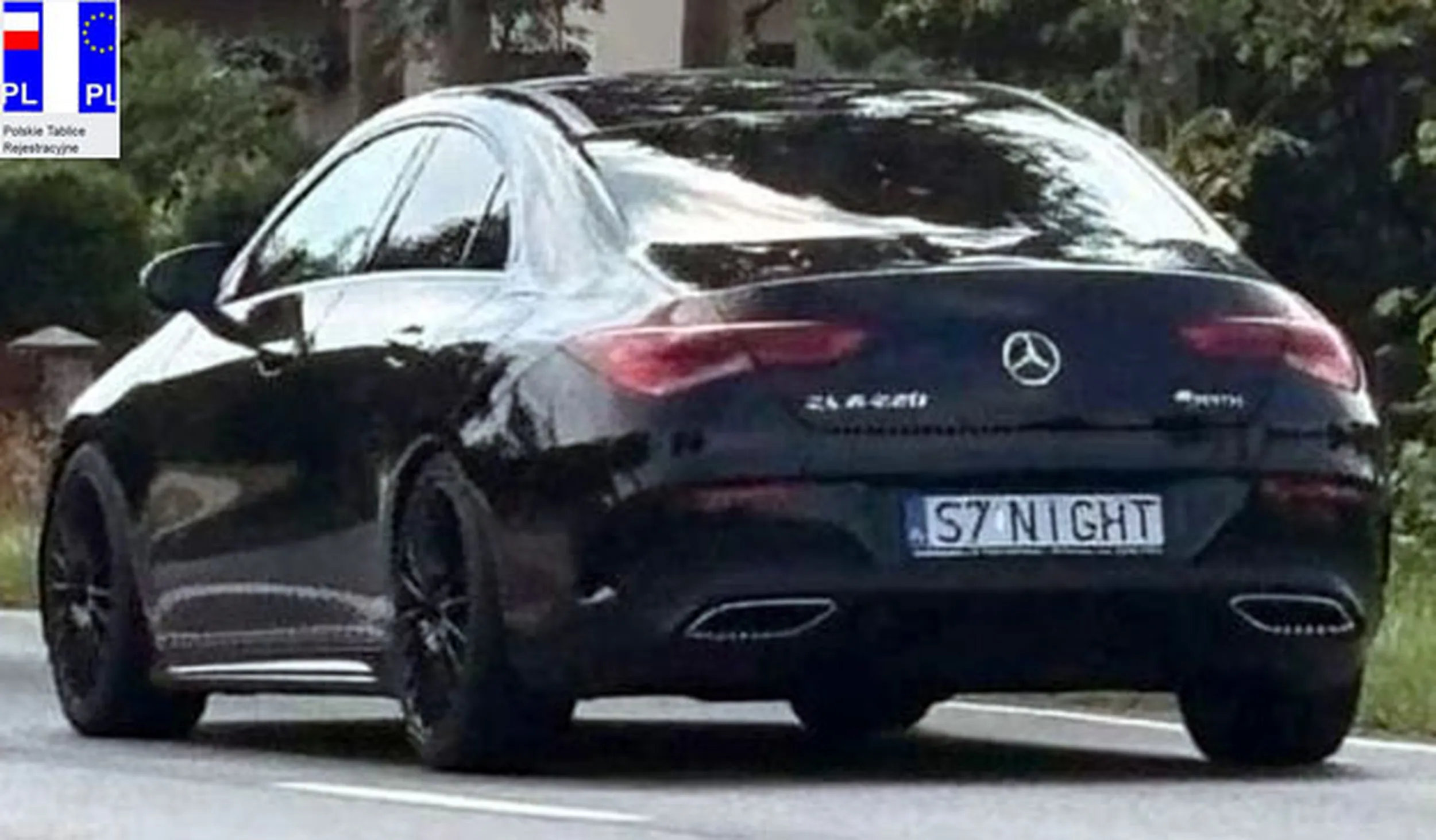 Fajny numer, blacha S7 NIGHT