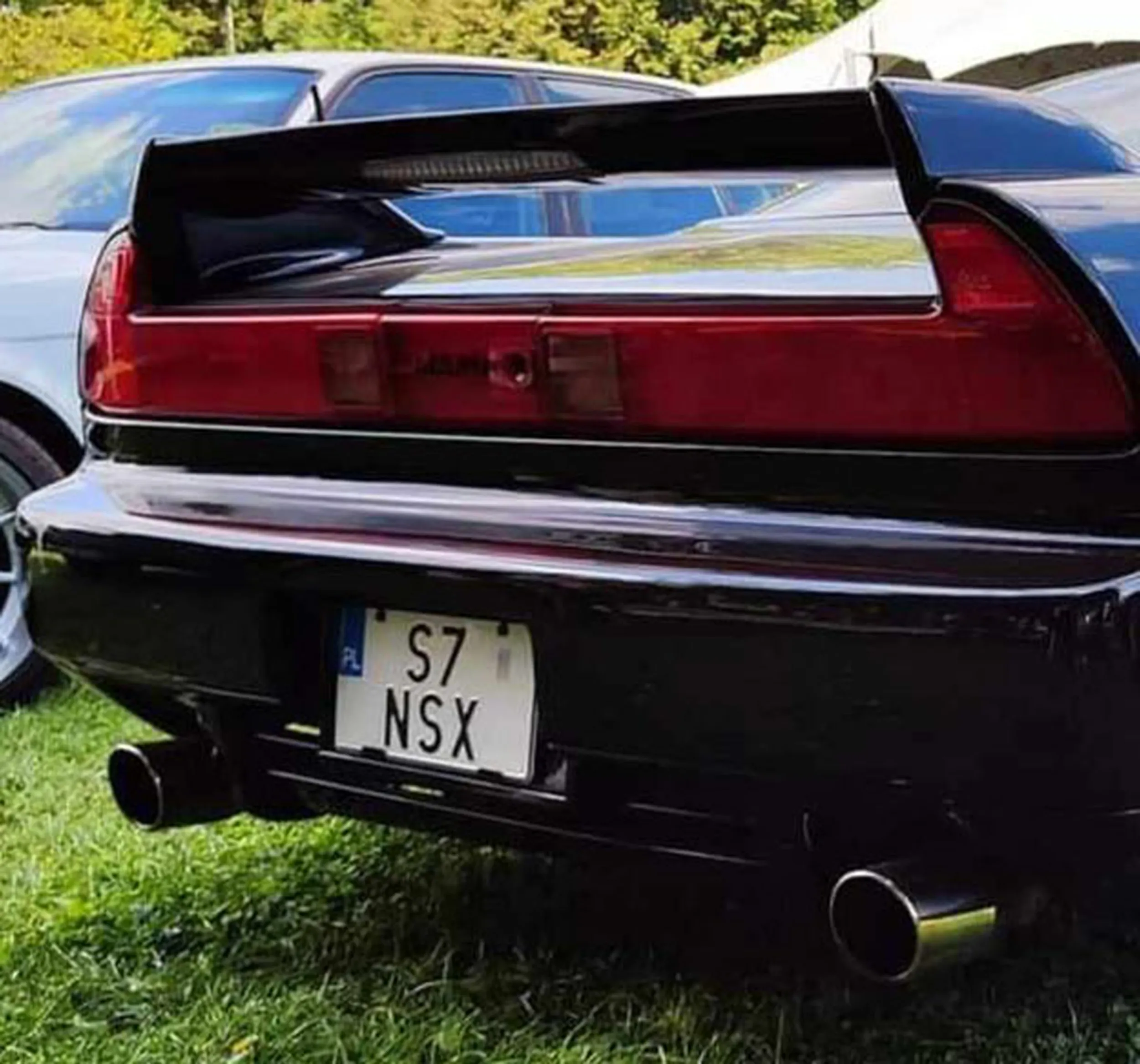 Fajny numer, blacha S7 NSX