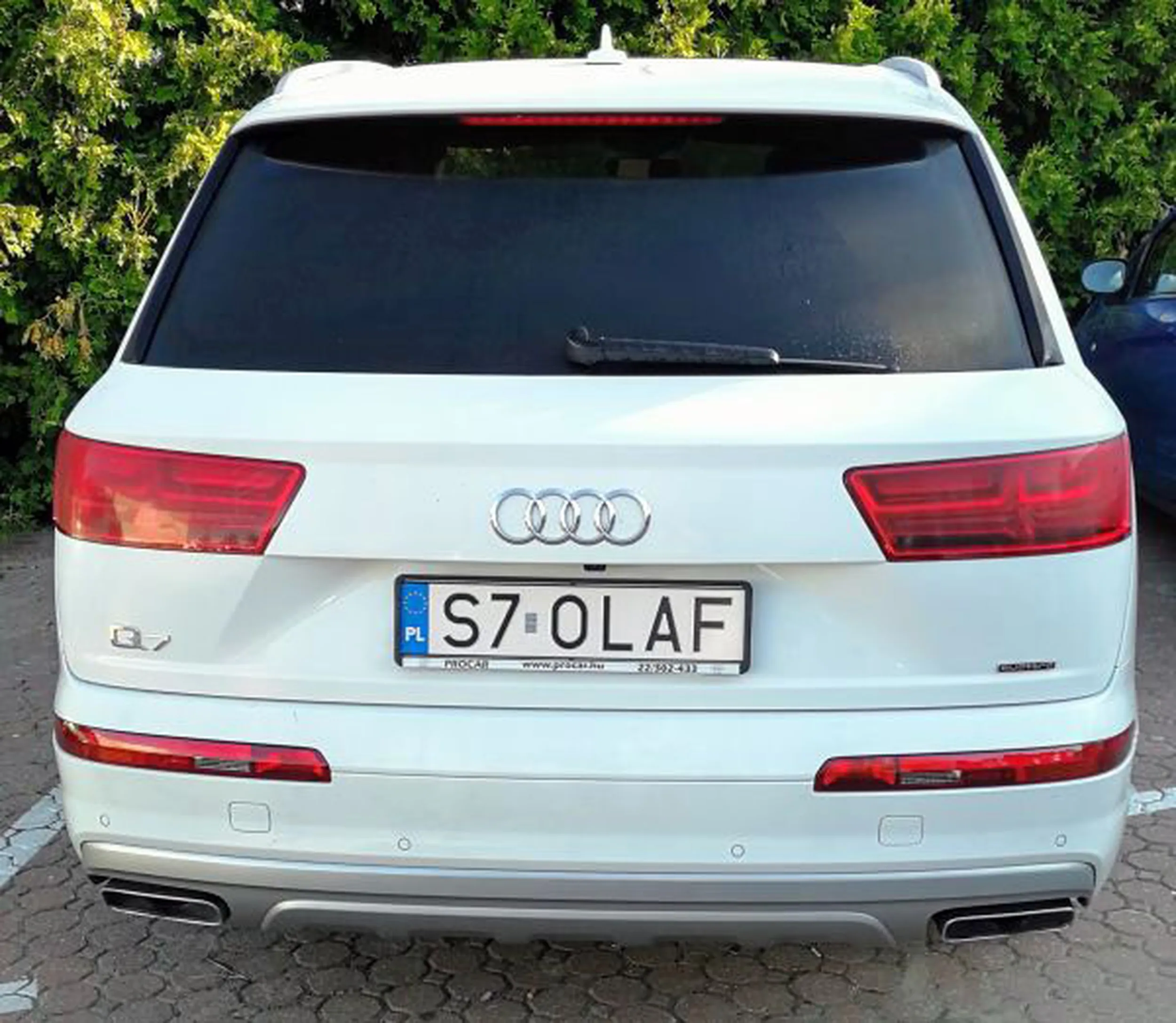 Fajny numer, blacha S7 OLAF